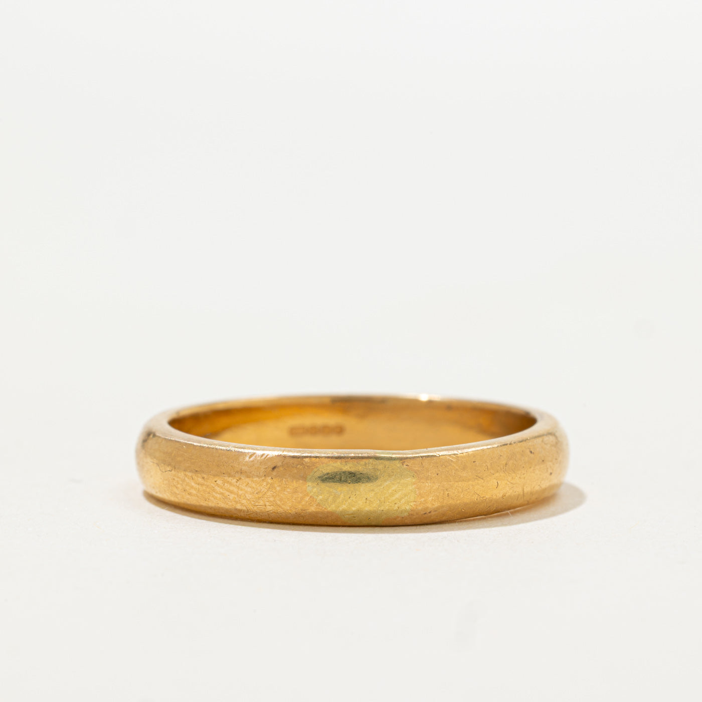 2012 Sheffield 22k Yellow Gold Thumb Band | 4mm | SZ 12