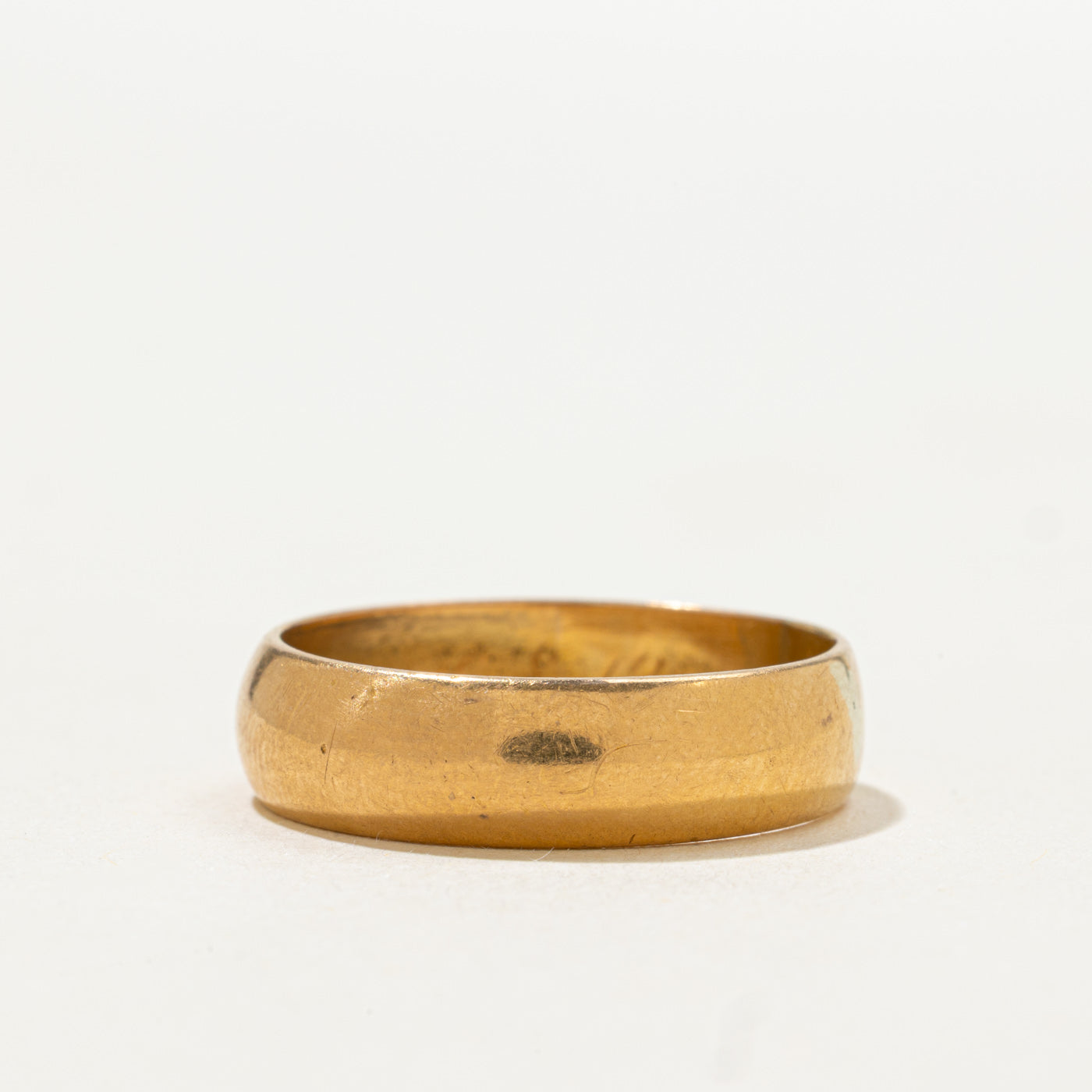 1912 London 22k Yellow Gold Band | 5.5mm | SZ 8.5