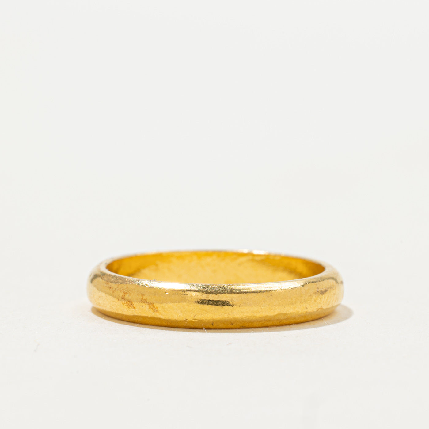 1976 Georgian 23k Yellow Gold Band | 3.25mm | SZ 6.5