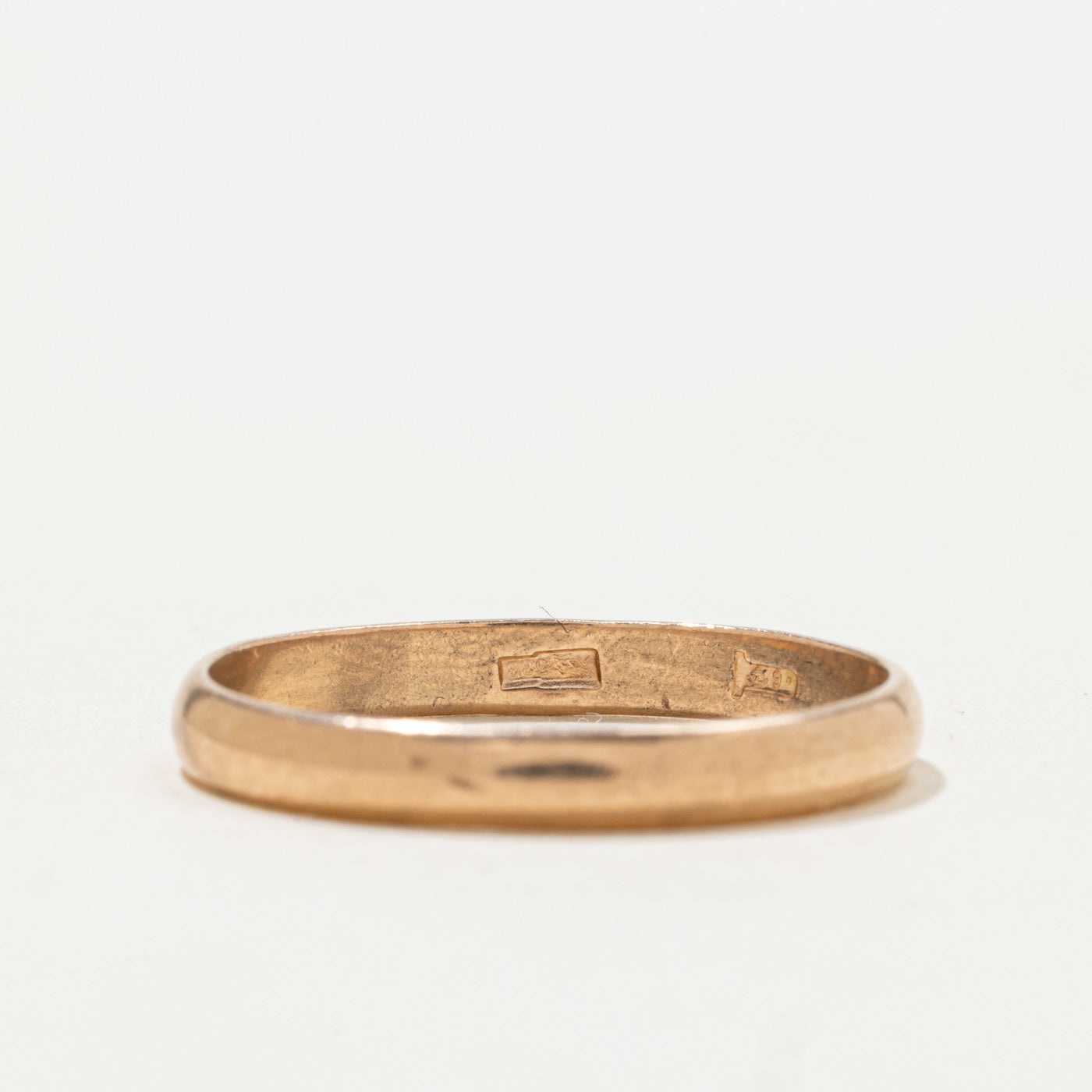 1986 Leningrad 14k Yellow Gold Band | 3mm | SZ 10.25