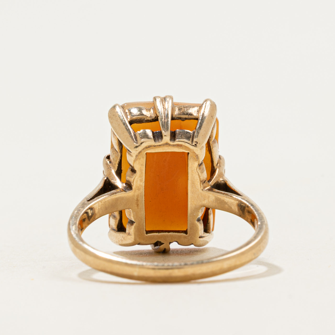 1965 Birmingham 9k Cameo Ring | 2.06ct | SZ 5