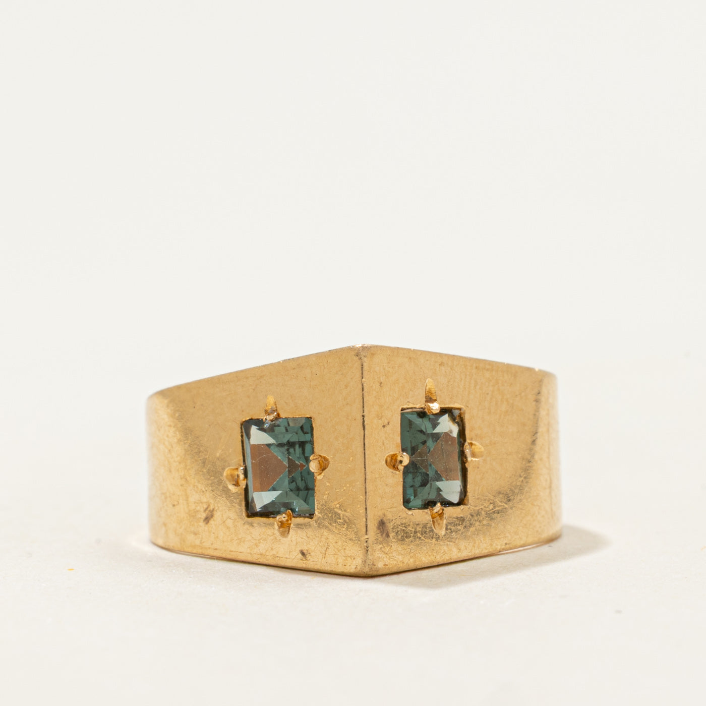 1964 Stockholm Synthetic Spinel Ring | 0.6ctw | SZ 5.75