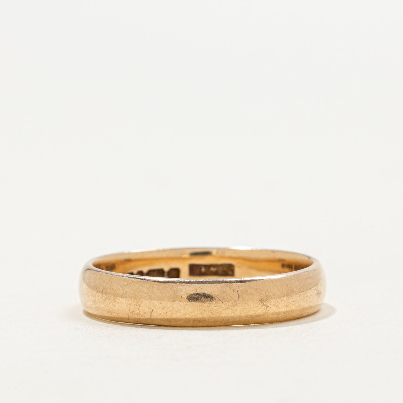 1975 London 9k Yellow Gold Band | 4.20mm | SZ 9