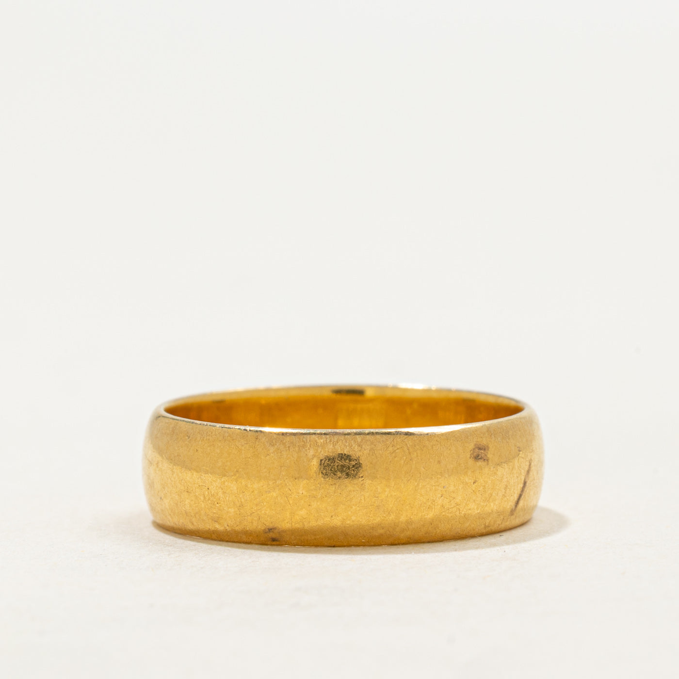 Bague Birmingham 1961 en or jaune 22 carats | 5,59 mm | Taille 7