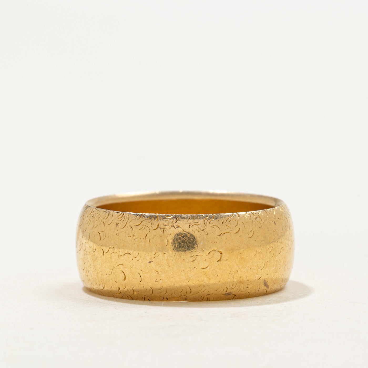 Bague Birmingham 1903 en or jaune 18 carats | 7,72 mm | Taille 6