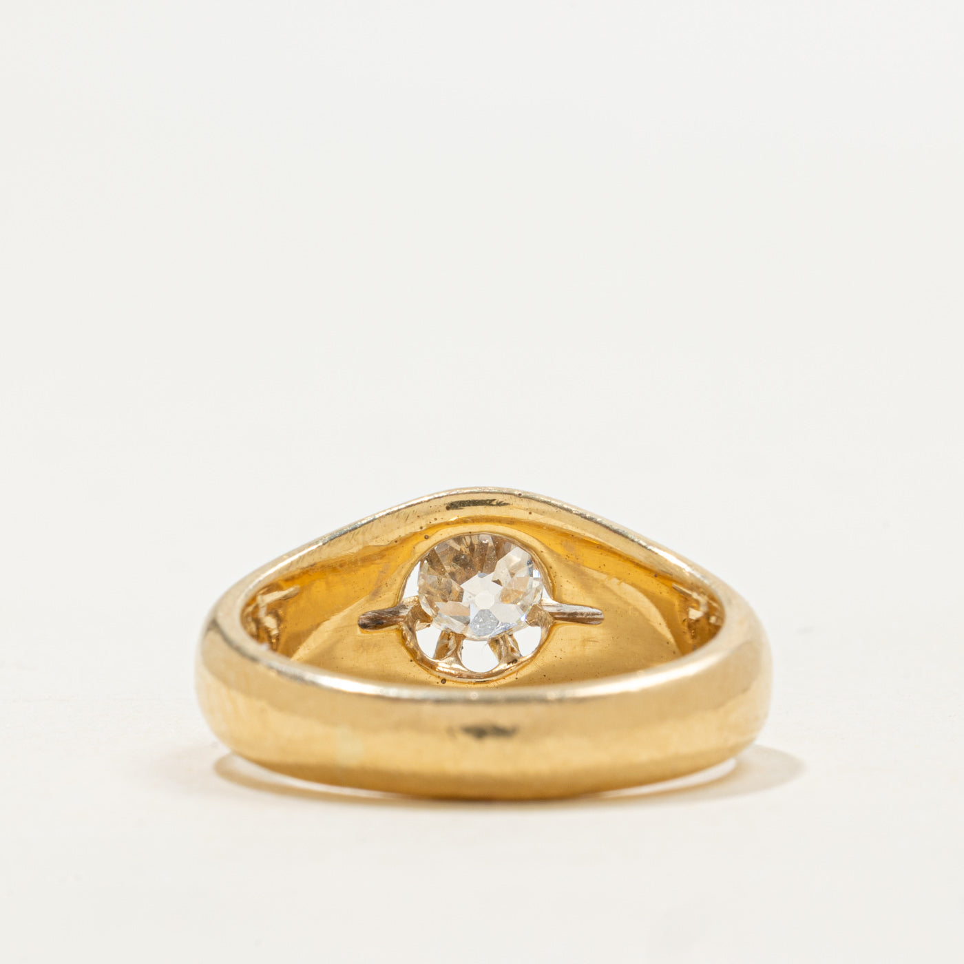 Bague sertie de diamants Belcher en or 18 carats, Londres, 1896 | 0,60 ct | Taille 7,5
