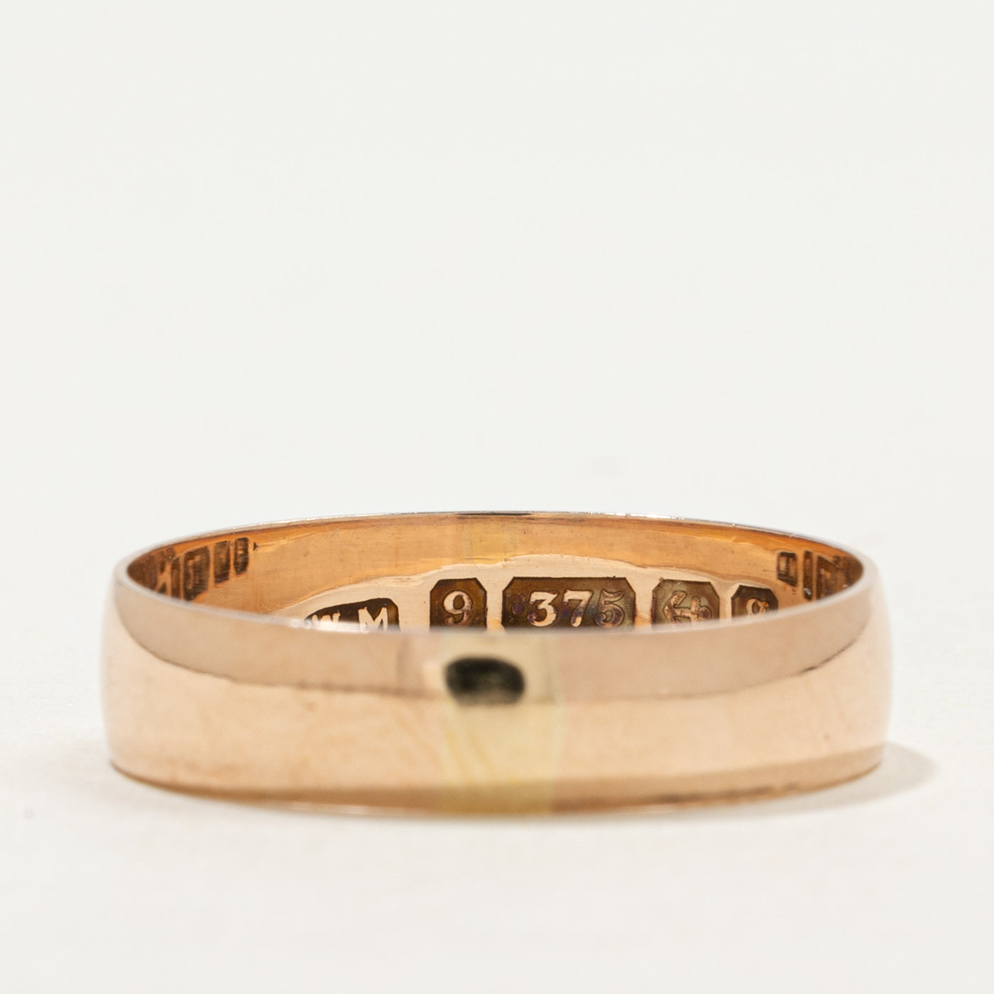 1906 Birmingham 9k Rose Gold Band | 7.61mm | SZ 8.5