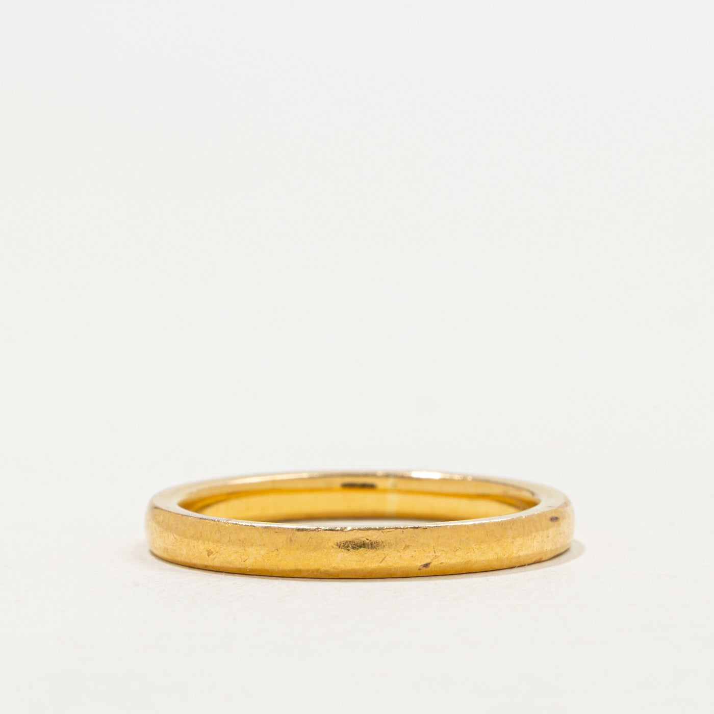 Bague Birmingham 1935 en or jaune 22 carats | 2,54 mm | Taille 8