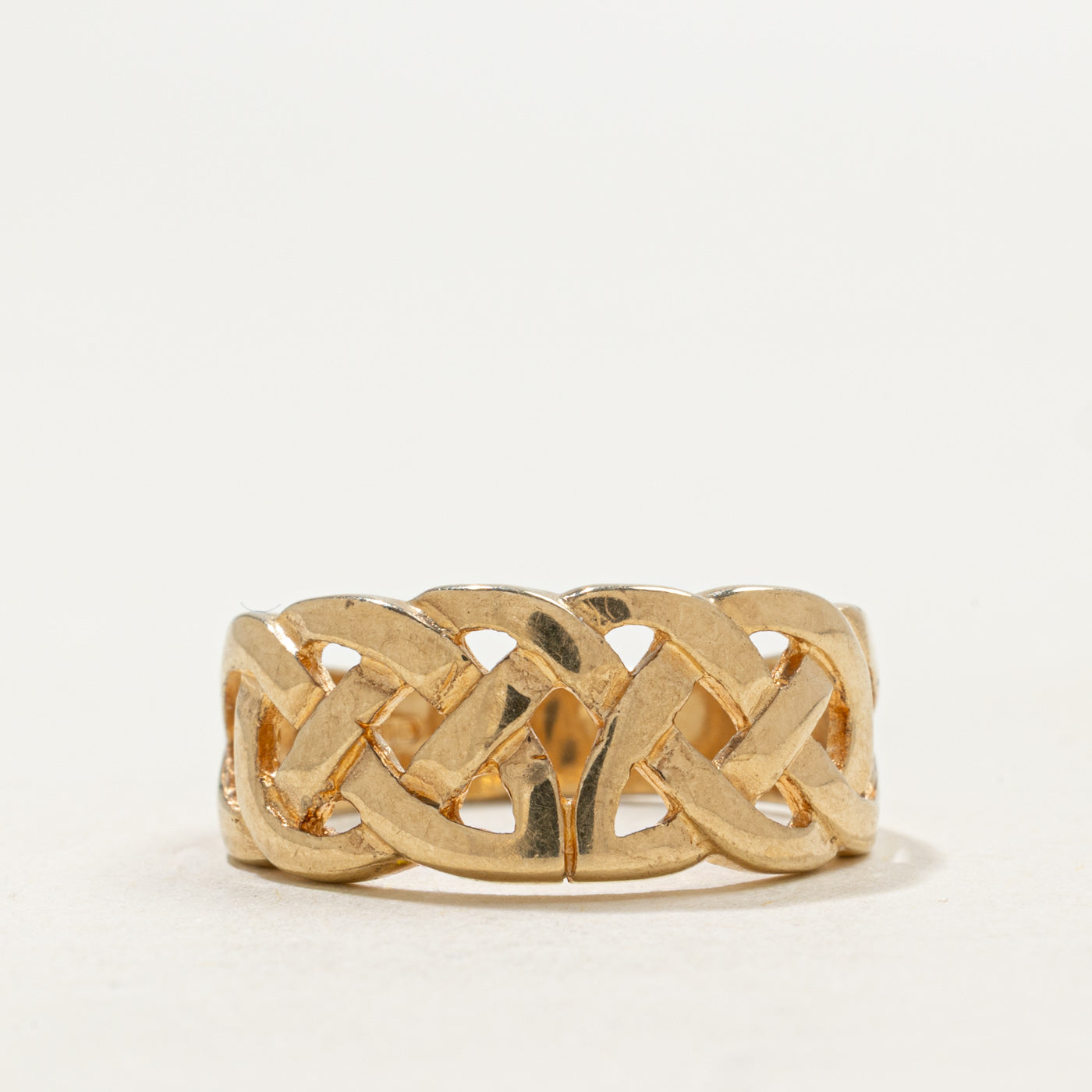 Birmingham 9k Celtic Knot Ring | SZ 8.75