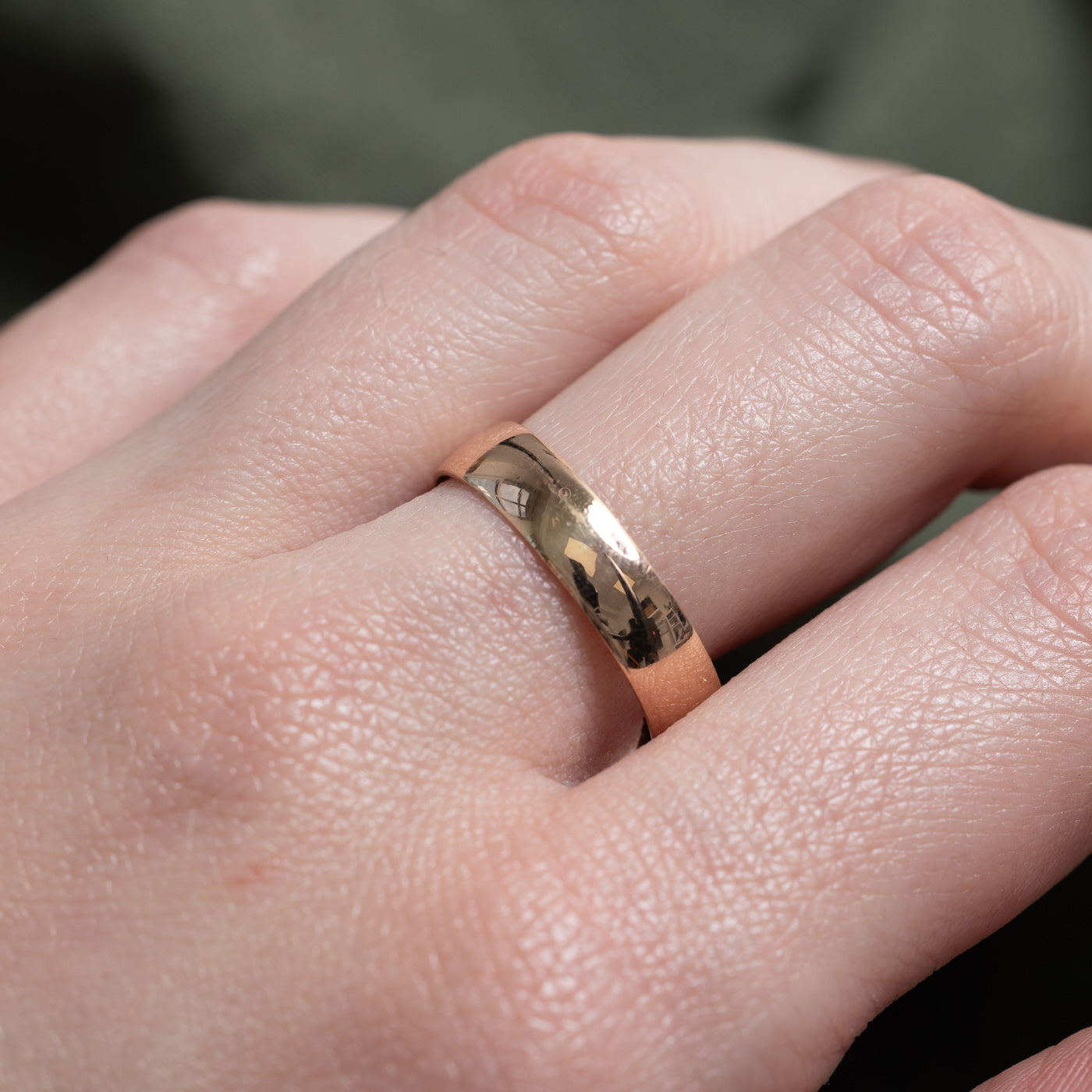 1906 Birmingham 9k Rose Gold Band | 7.61mm | SZ 8.5