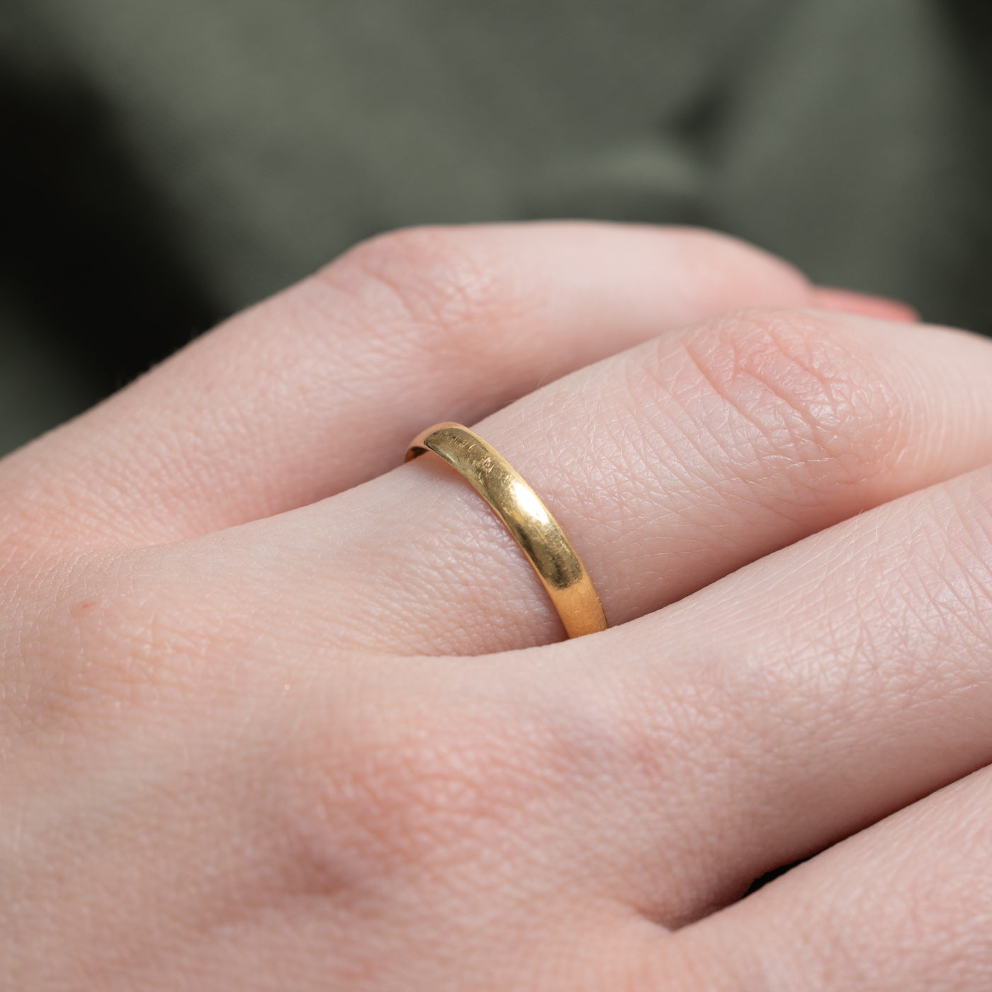 1877 Birmingham 18k Yellow Gold Band | 2.69mm | SZ 6