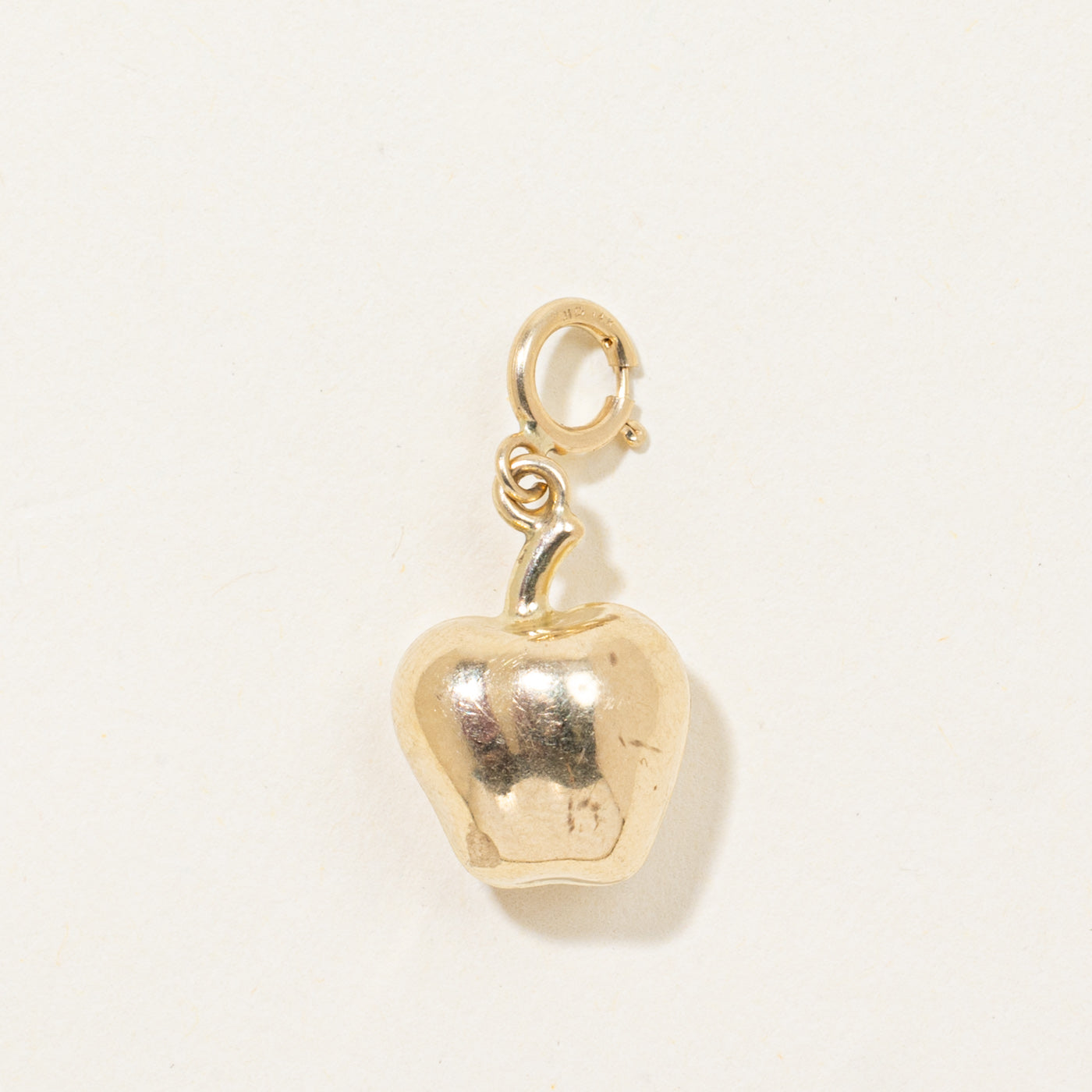 14k Apple Charm