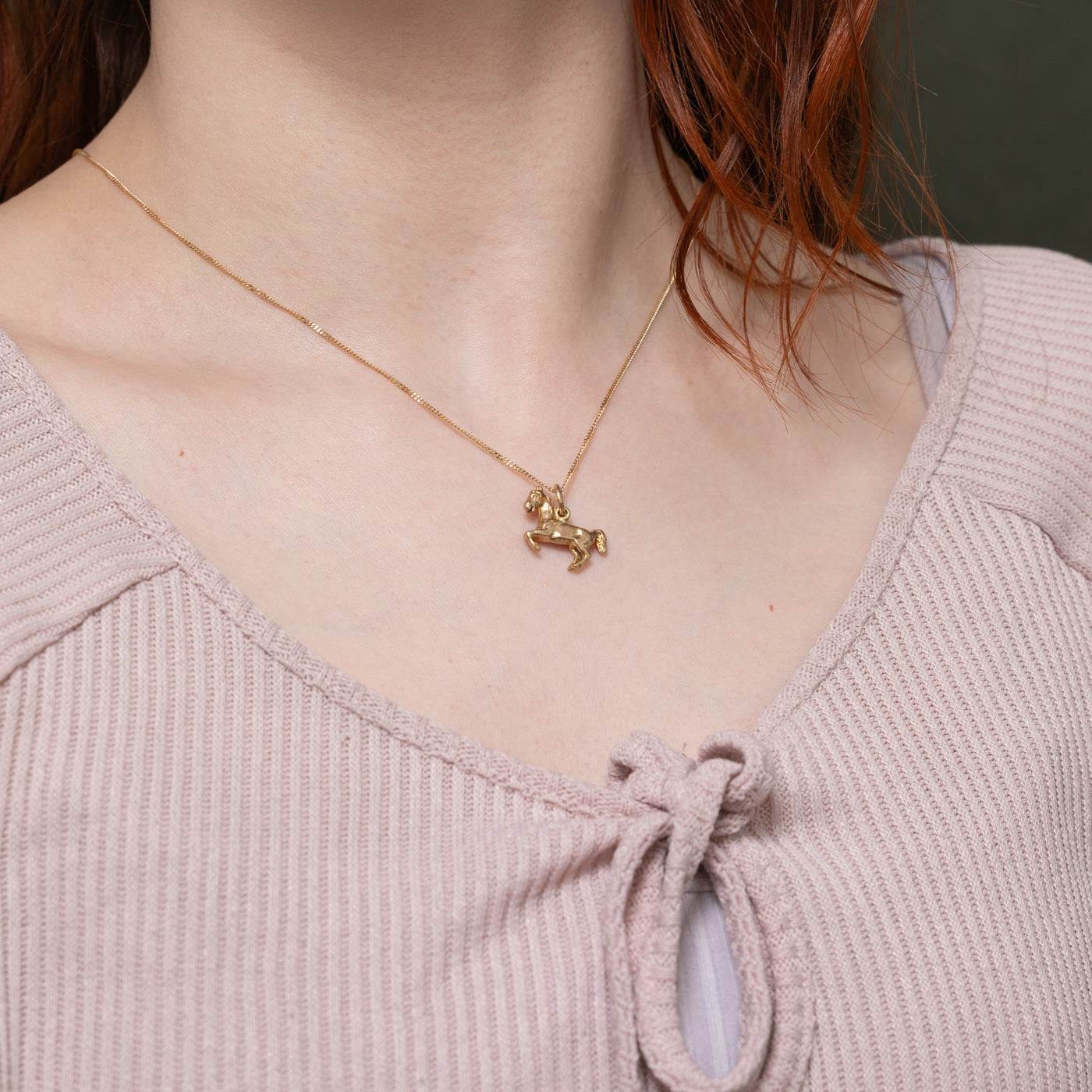 9k Galloping Horse Charm