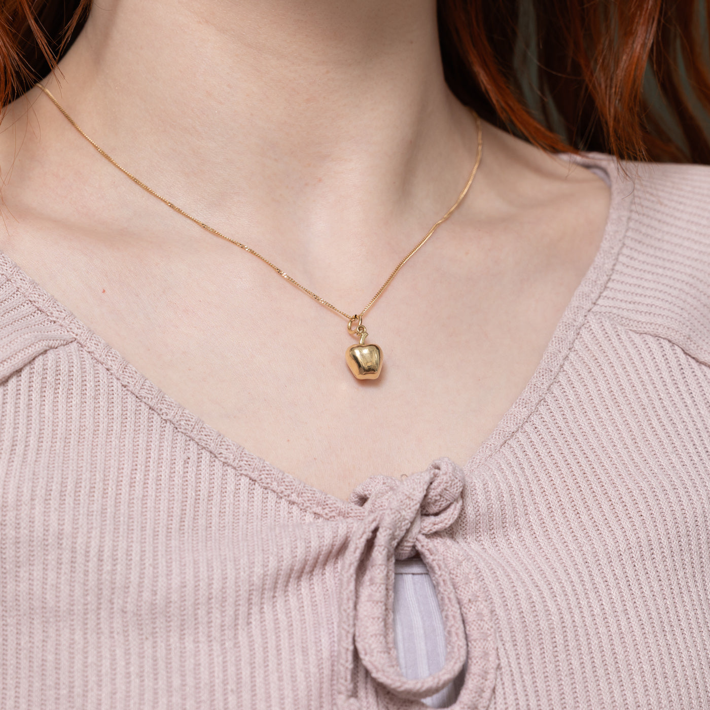 14k Apple Charm