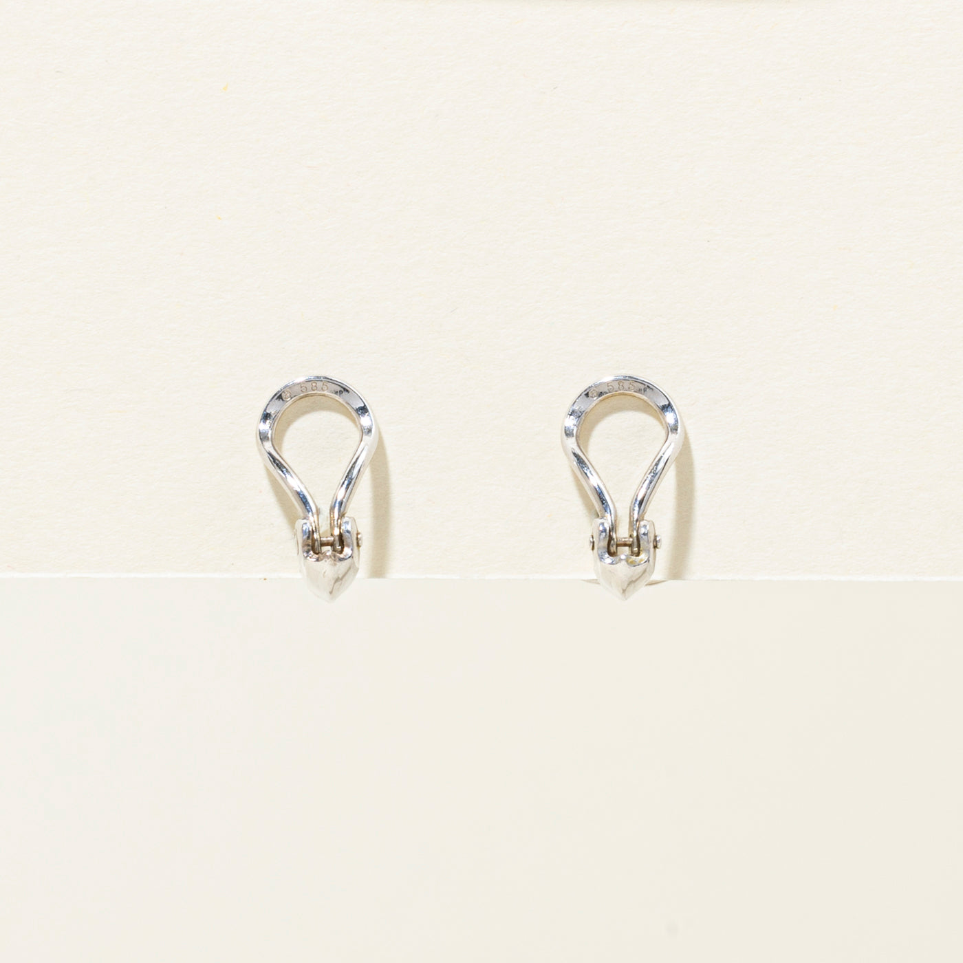 18k Pearl & Diamond Clip-On Earrings | 0.35ctw