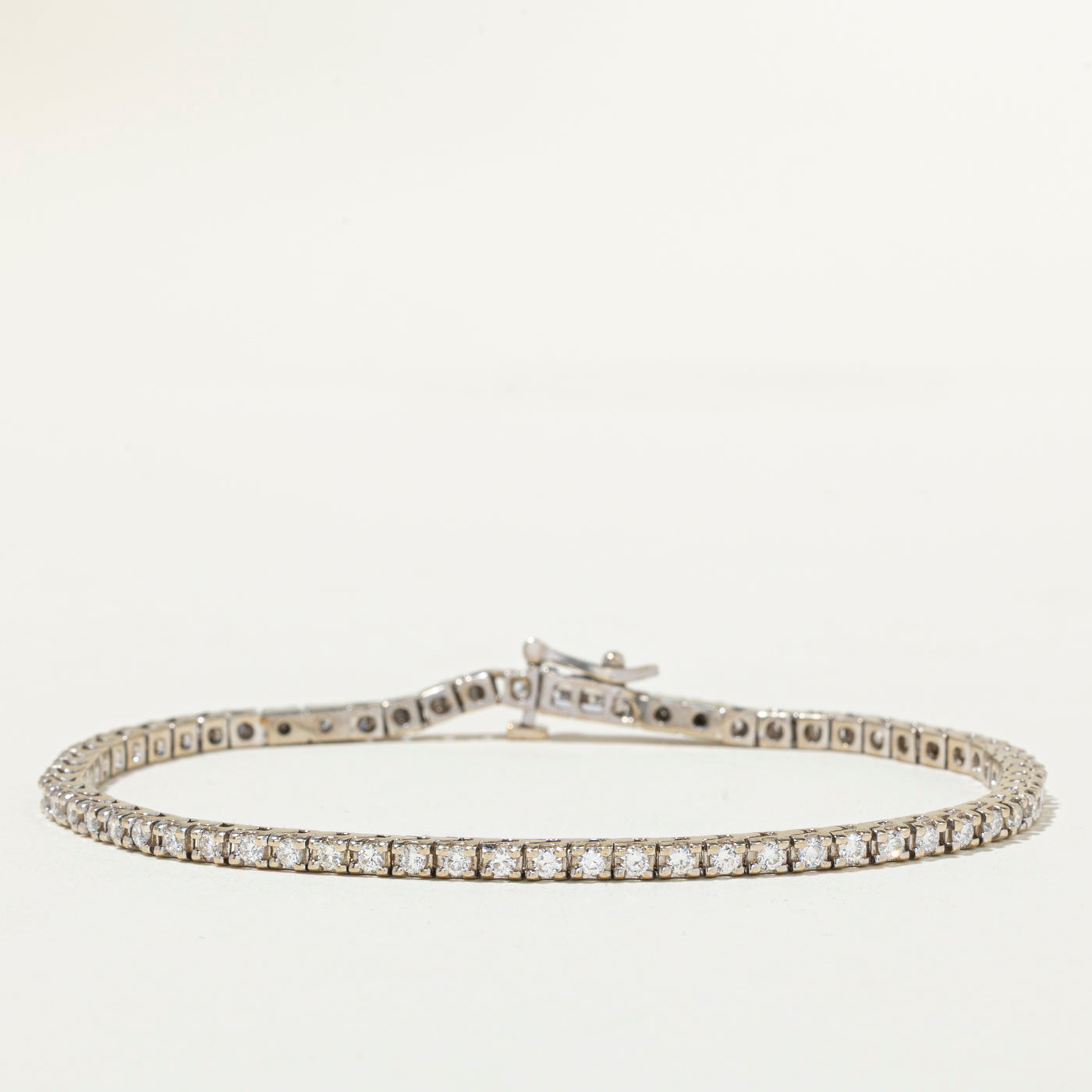 14k Diamond Tennis Bracelet | 1.95ctw | 7.5"