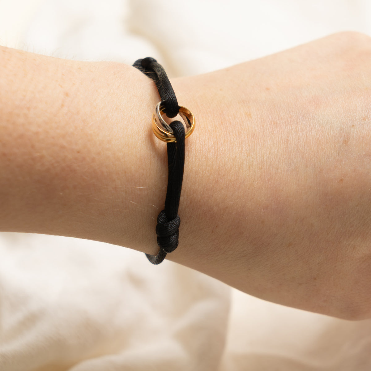 'Cartier' Trinity Bracelet | SZ 6"- 9"