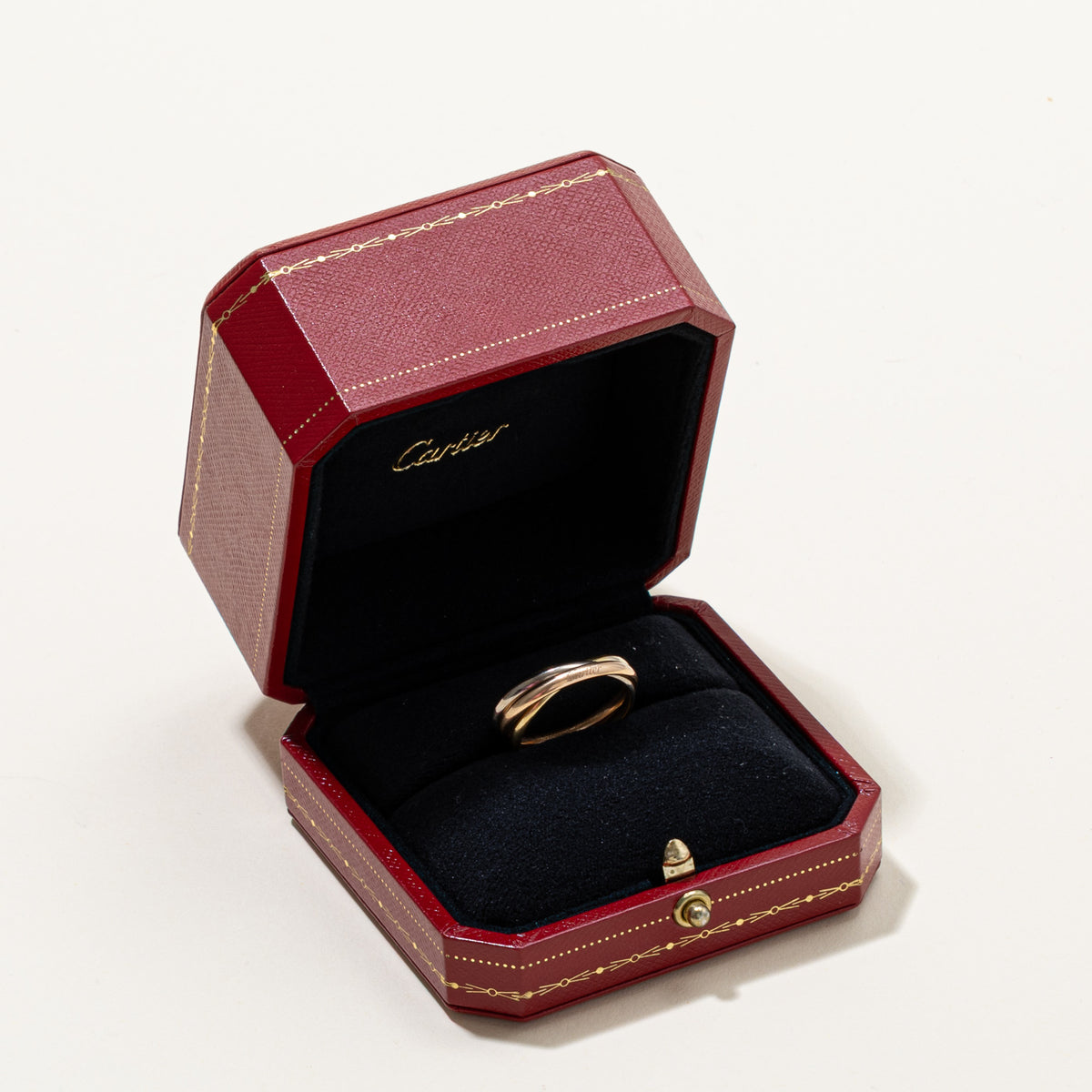 'Cartier' Trinity Ring, Small Model Ring | SZ 8.5