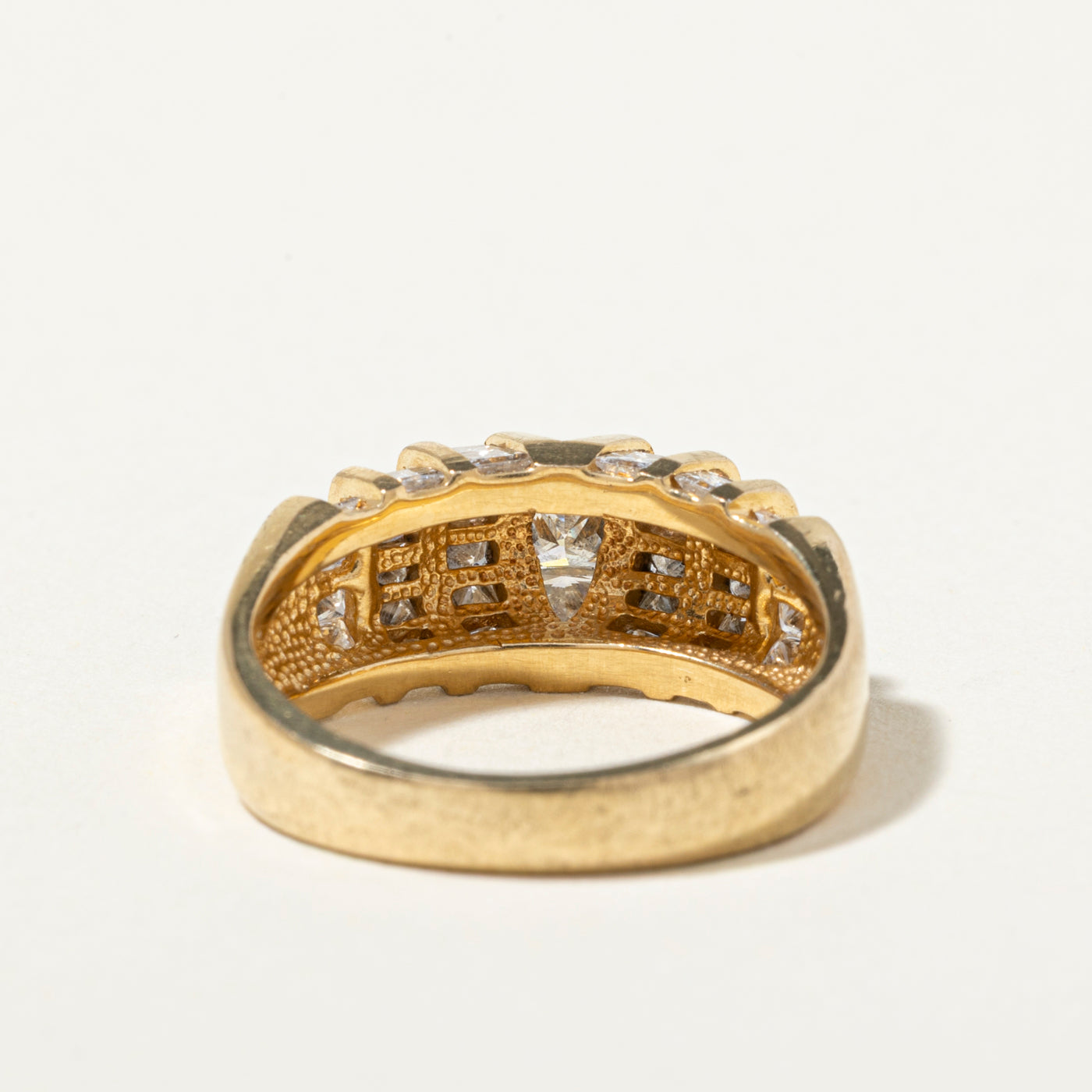 18k Channel Set Multi Cut Diamond Ring | 1.88ctw | SZ 5.75