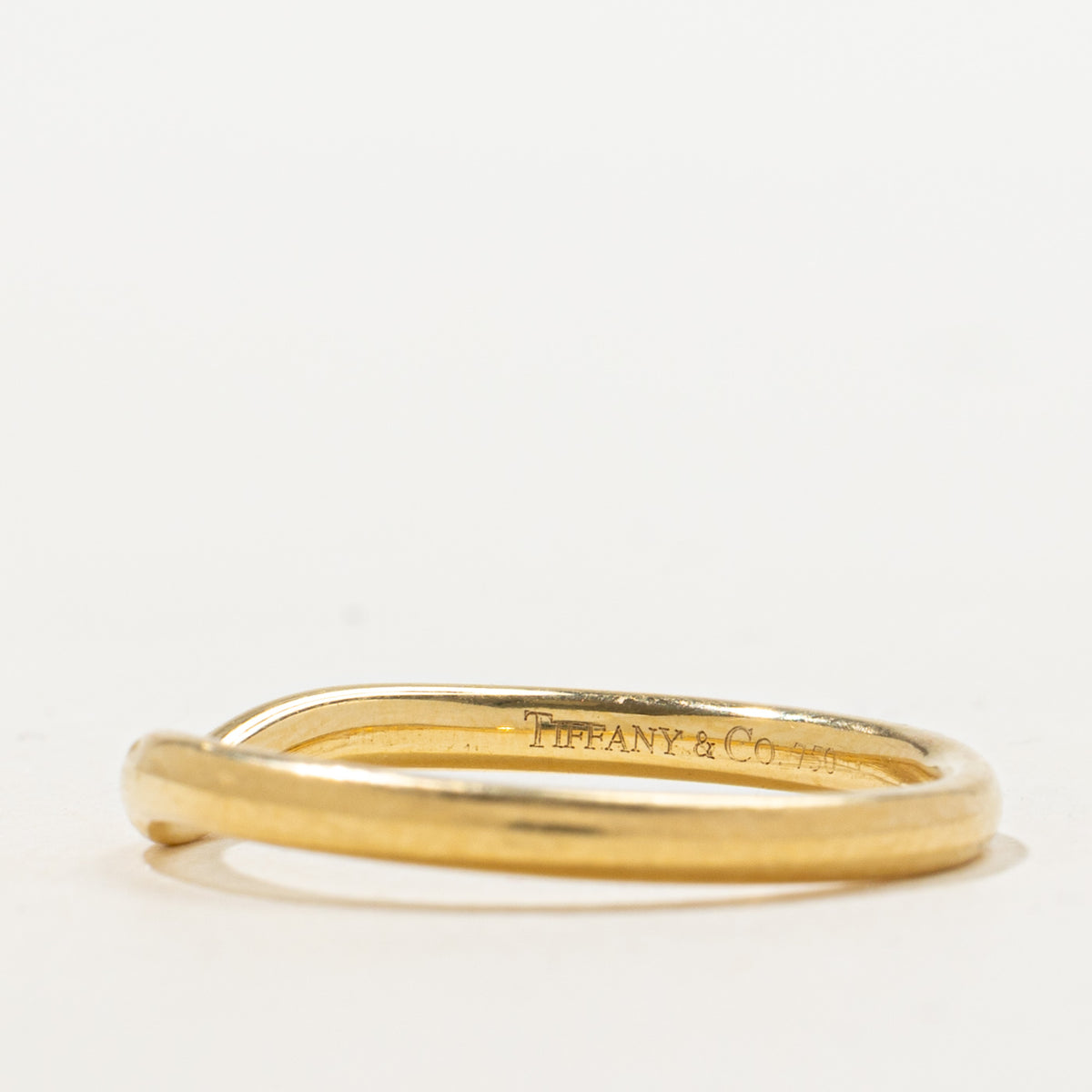 'Tiffany & Co.' Elsa Peretti Wedding Band Ring | 0.01ct | SZ 8