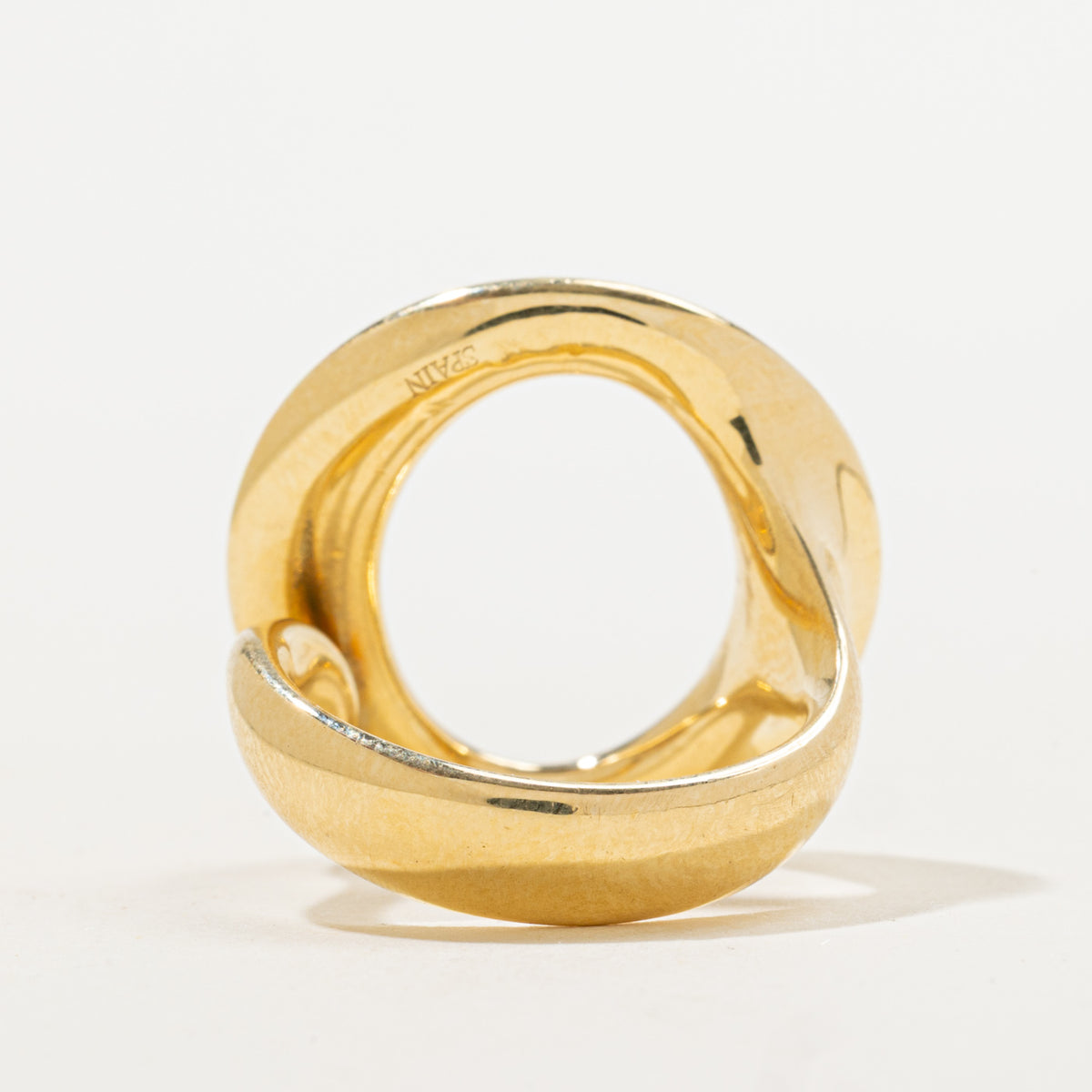 'Tiffany' Elsa Peretti 18k Gold Sevillana Ring | SZ 5.5