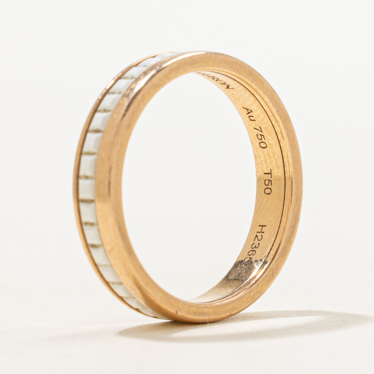 'Boucheron' Quatre White Edition 18k Wedding Band 18k | 3.78mm | SZ 5.25