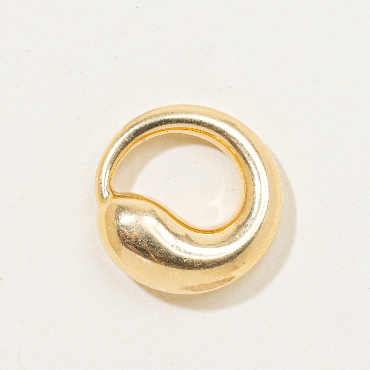 'Tiffany & Co.' Elsa Peretti 18K Gold Eternal Circle Pendant | 15mm |