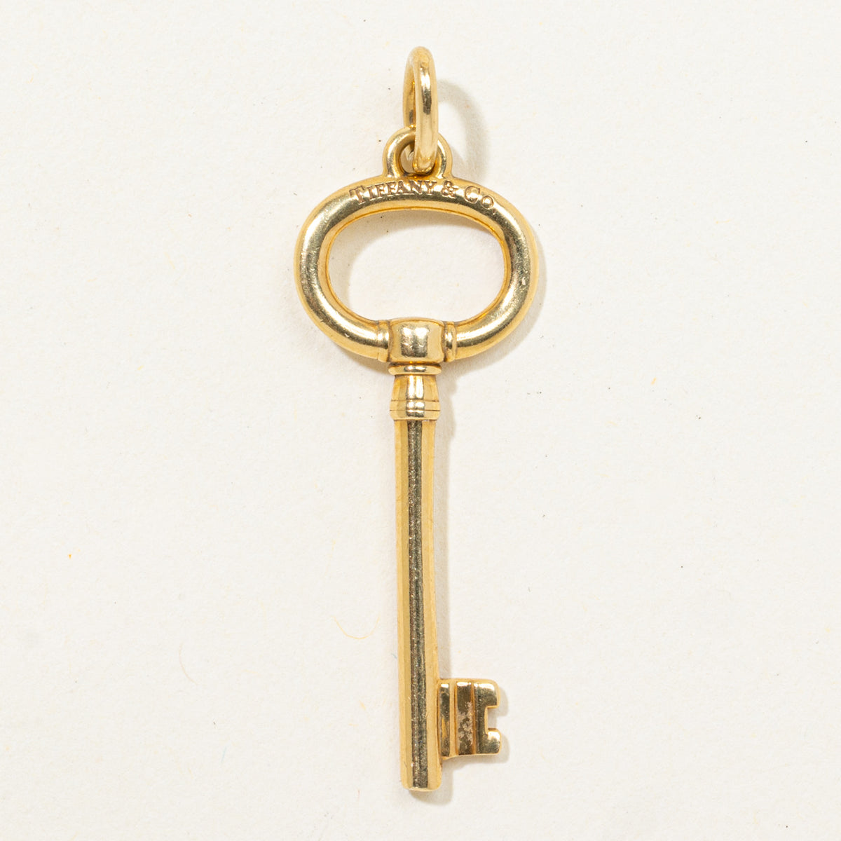 'Tiffany & Co.' Oval Key Charm