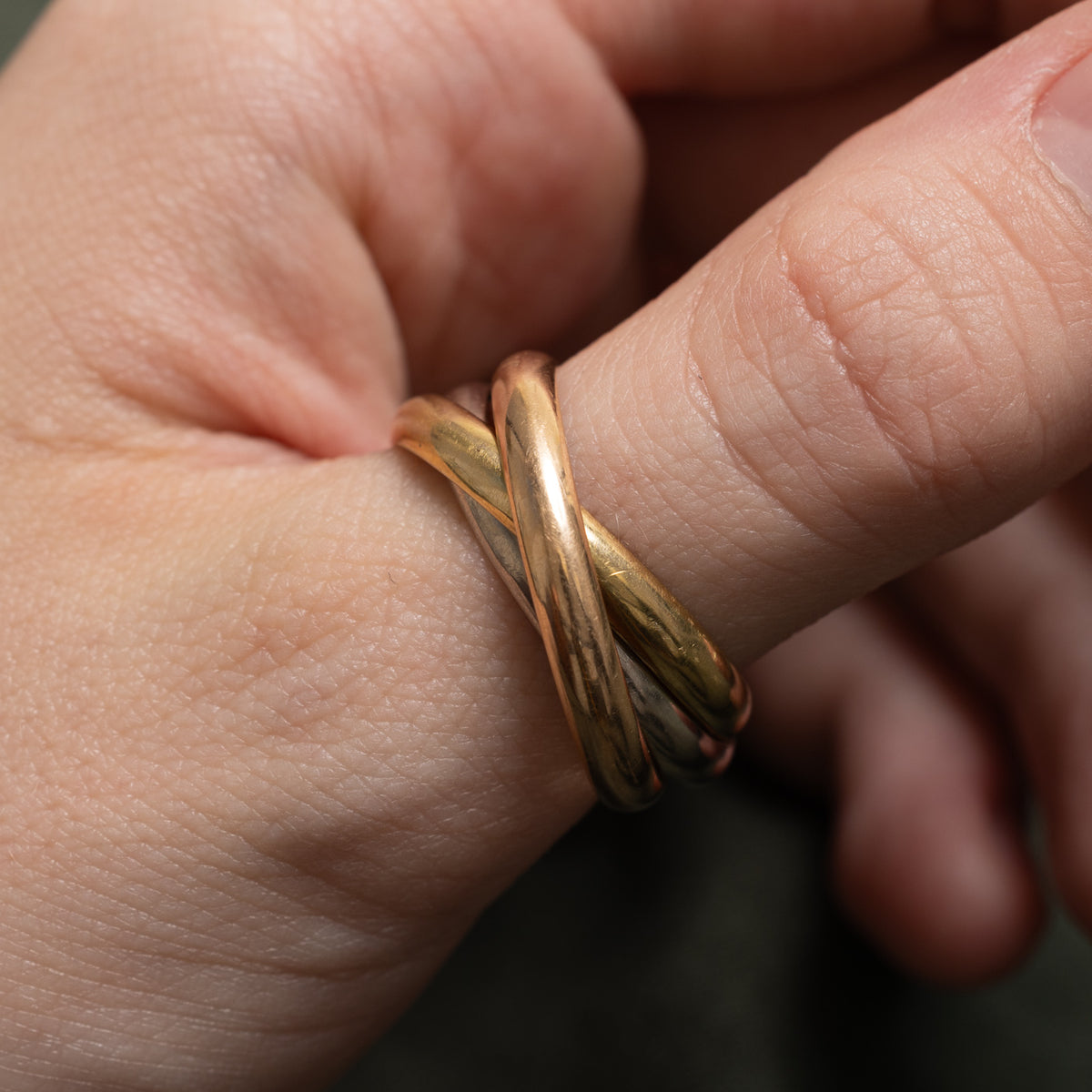 'Cartier' Classic Trinity Ring | SZ 10.5, SZ 64