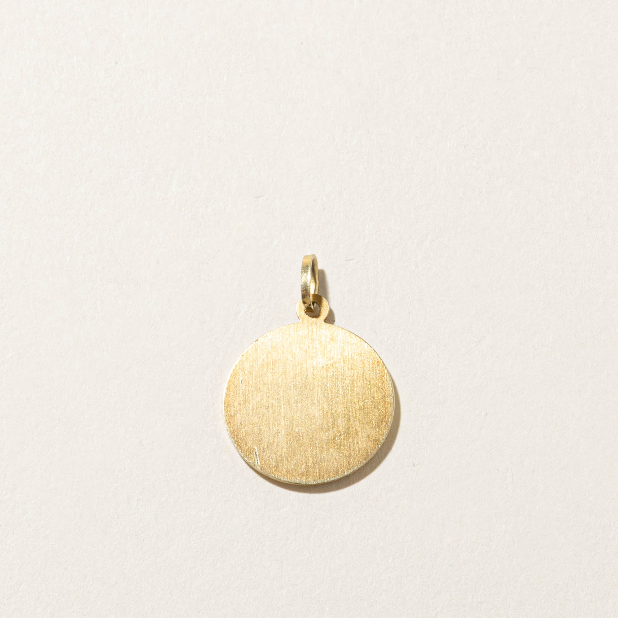 14k Aries Zodiac Pendant