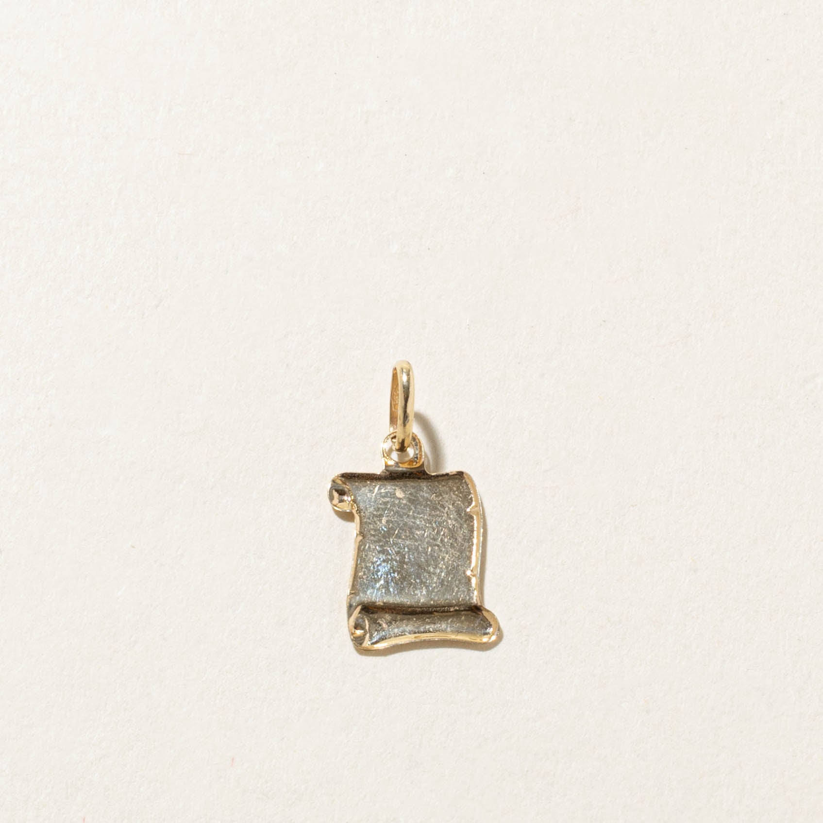 14k Aries Zodiac Charm