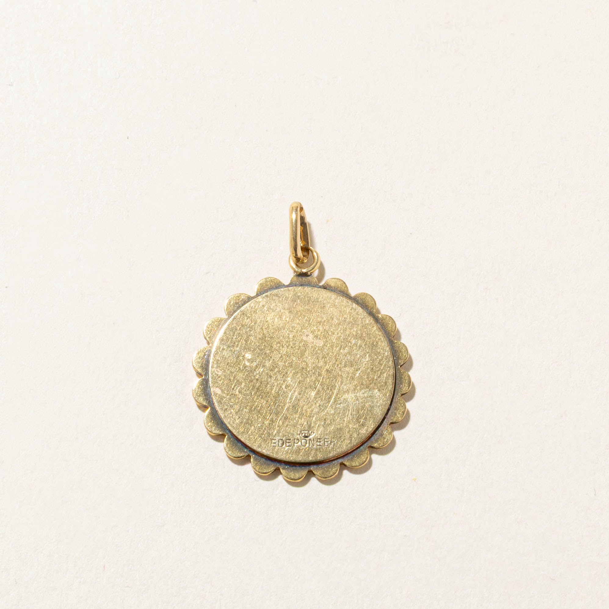 18k Aries Zodiac Pendant