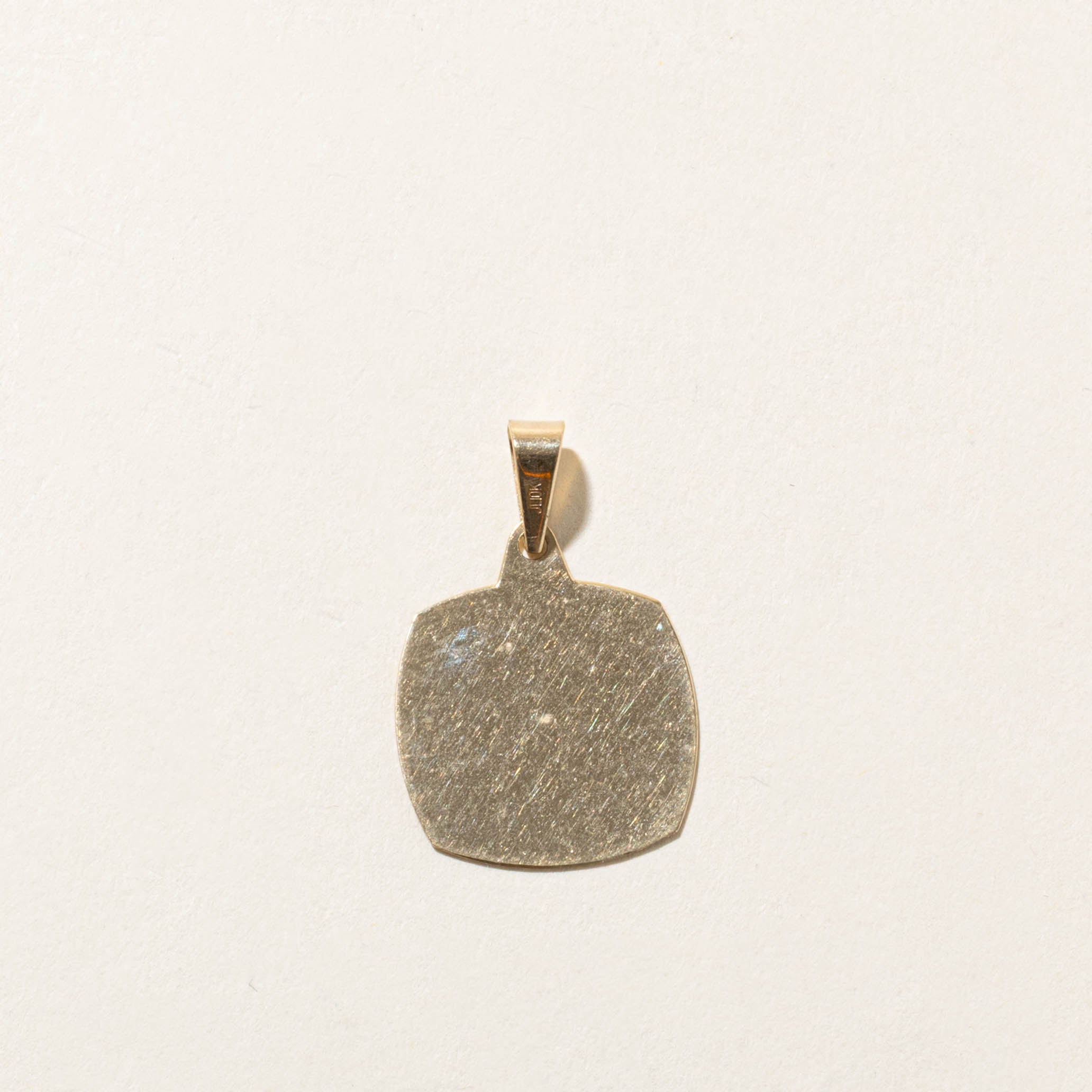 10k Taurus Zodiac Pendant