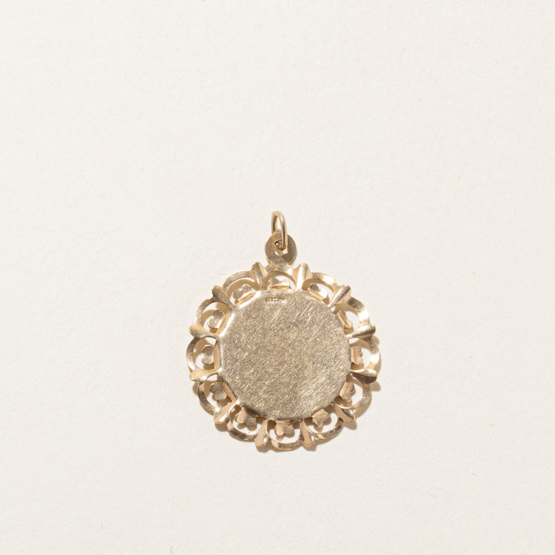 10k Gemini Zodiac Pendant