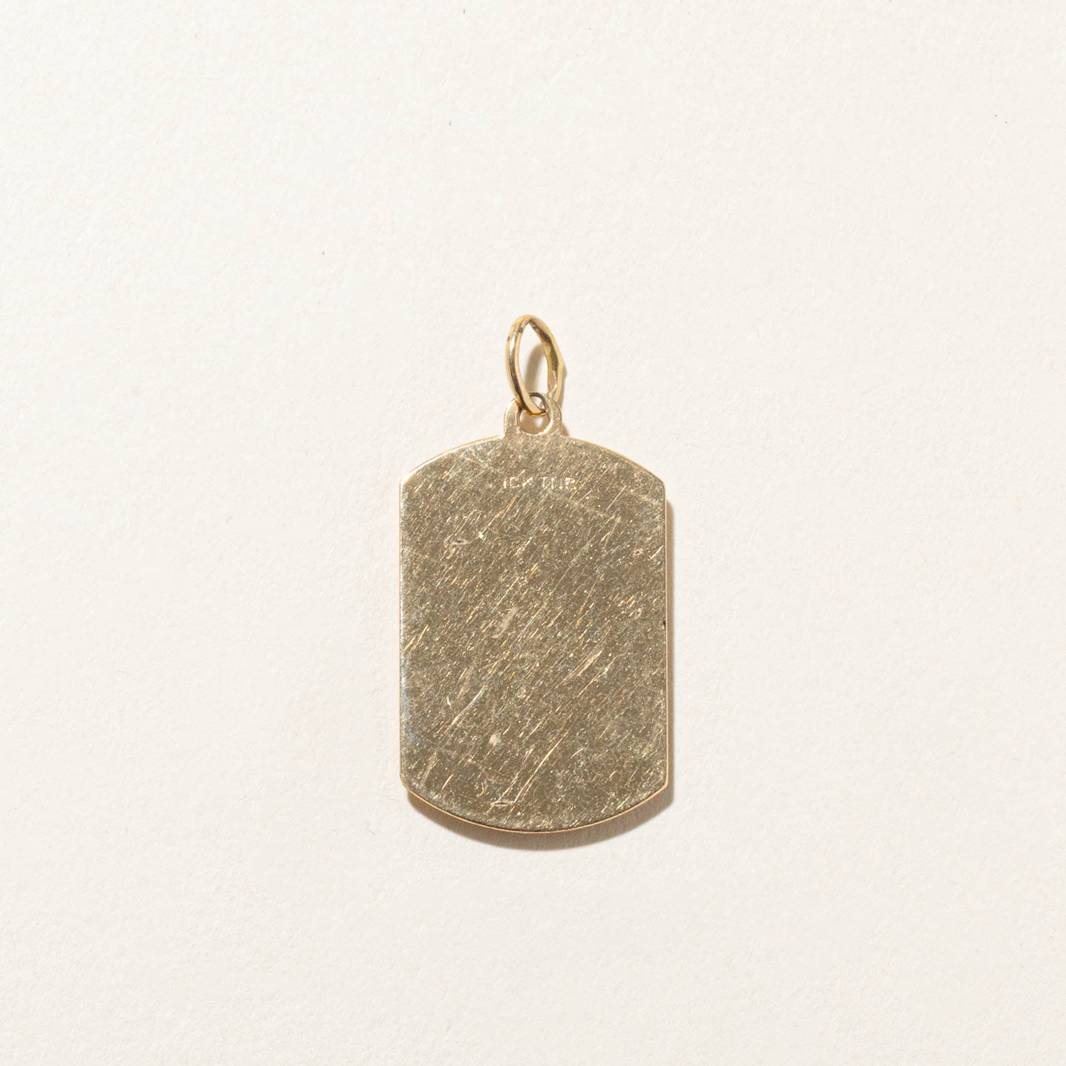 10k Cancer Zodiac Pendant