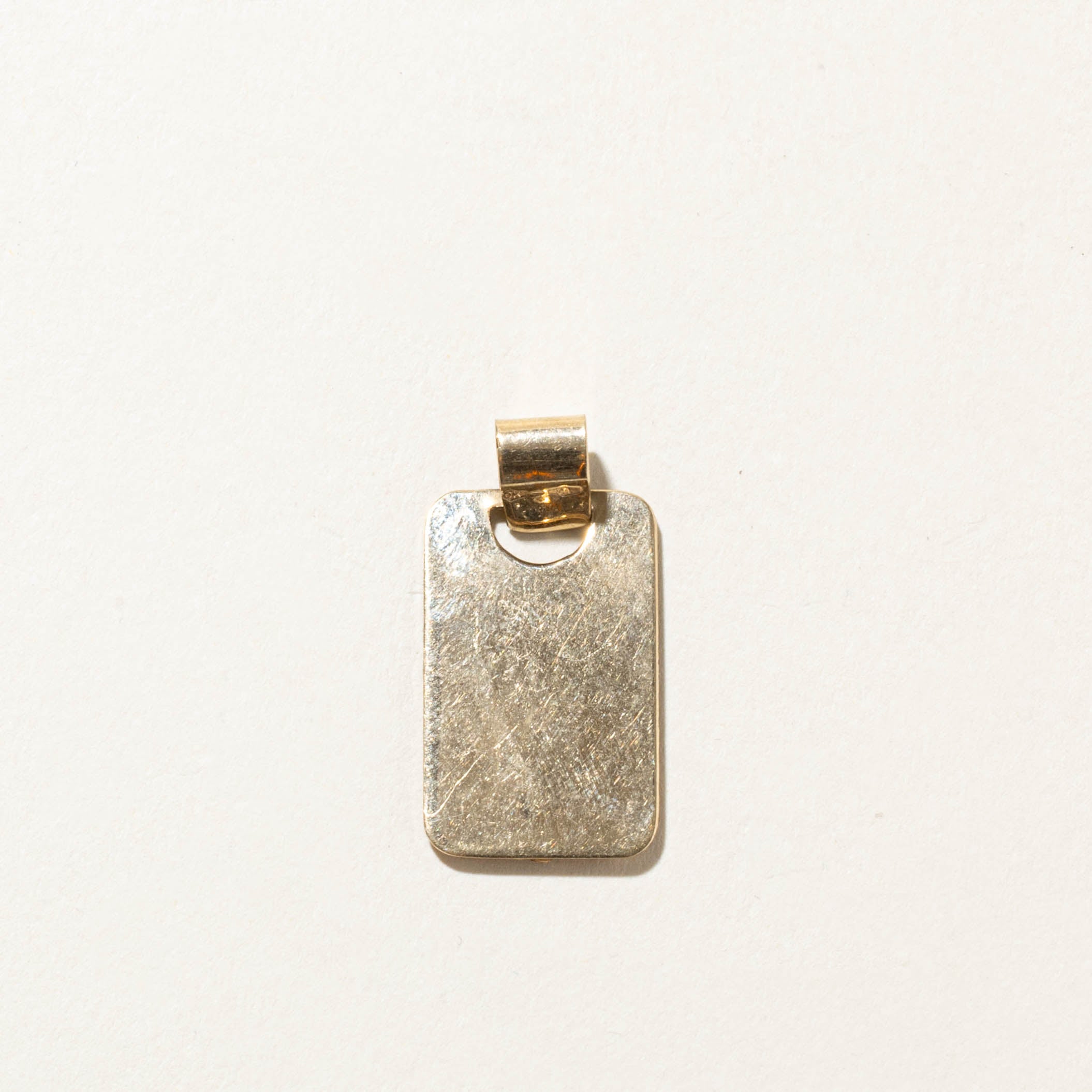 10k Cancer Zodiac Pendant
