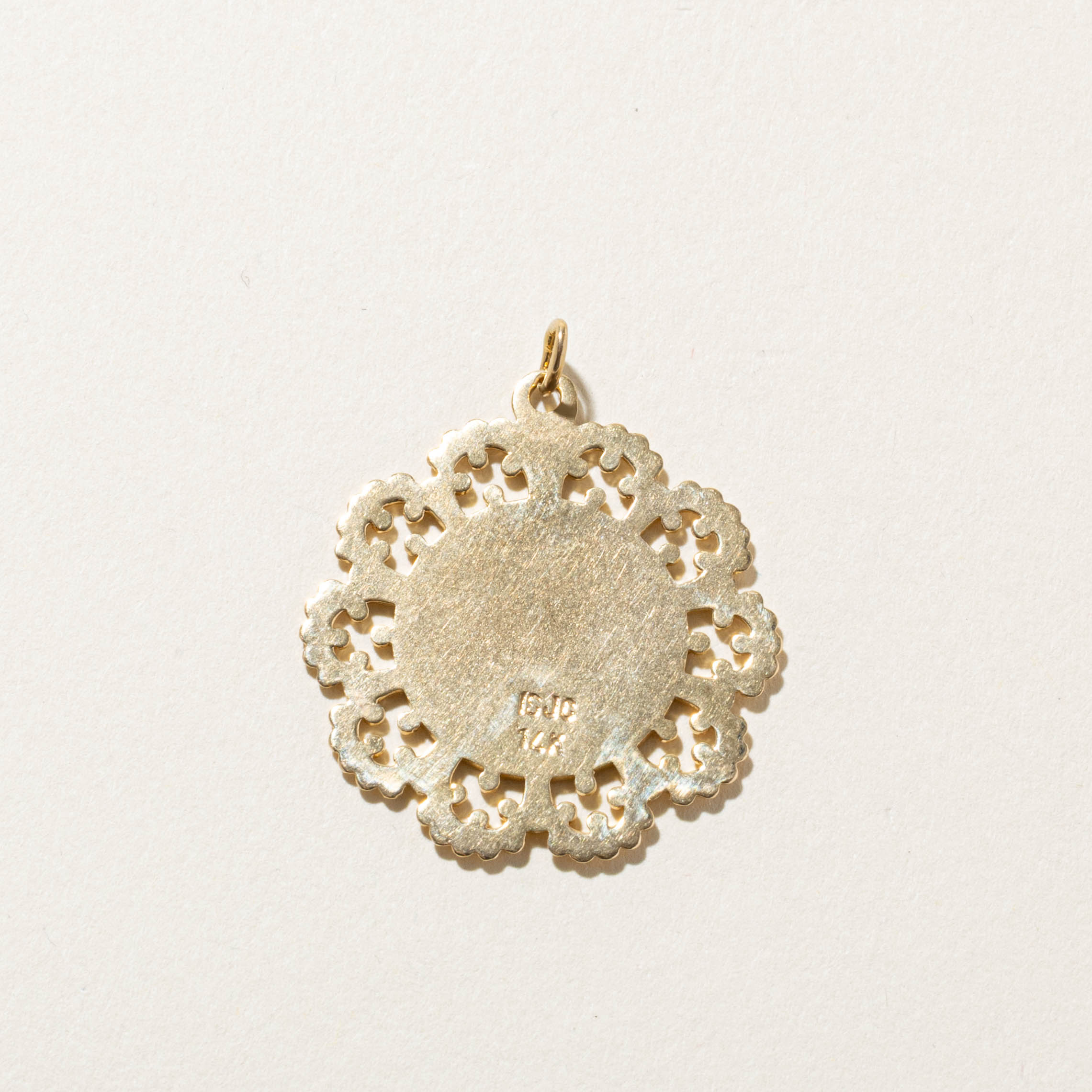 14k Scorpio Zodiac Pendant
