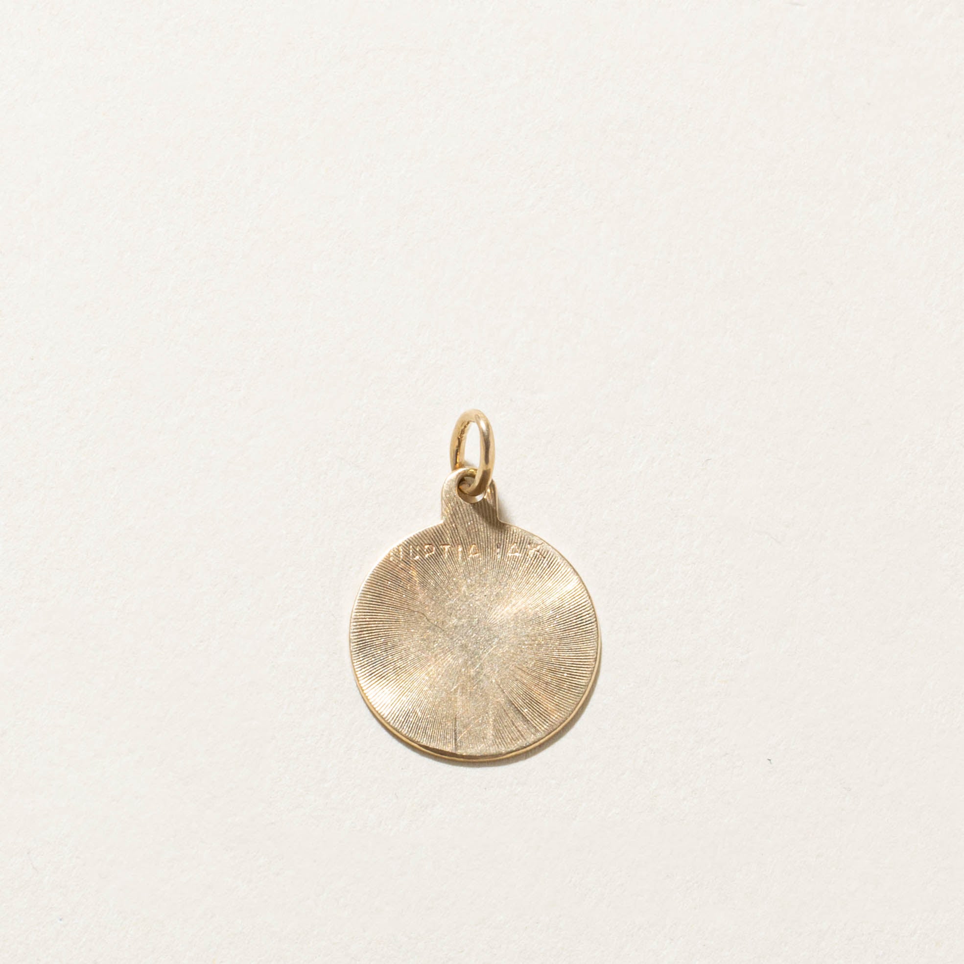 10k Saggitarius Zodiac Pendant
