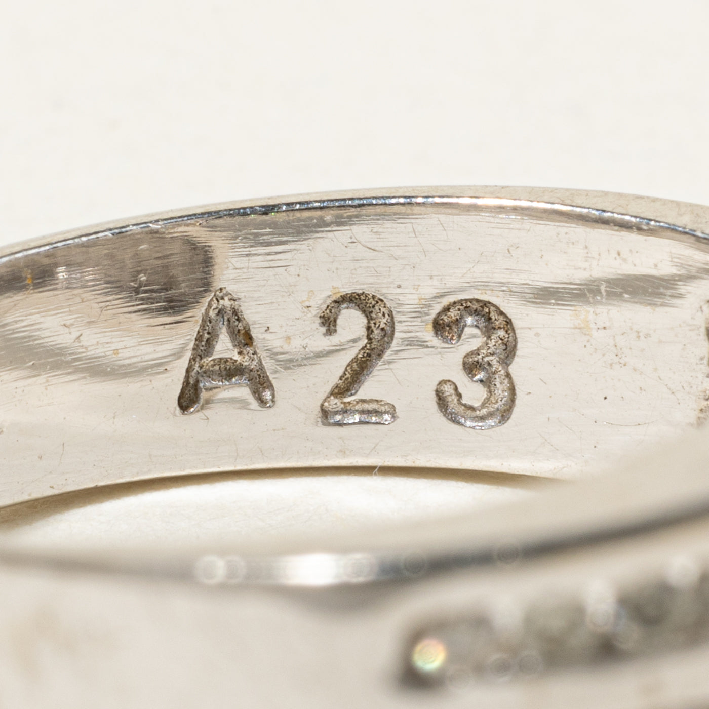 18k Multi Row Diamond Geometric Bypass Ring | 0.40ctw | SZ 9.5