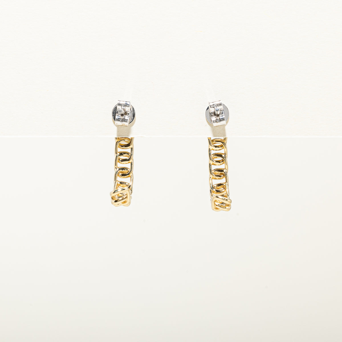 18k Illusion Set Diamond Halo Chain Drop Earrings | 0.57ctw