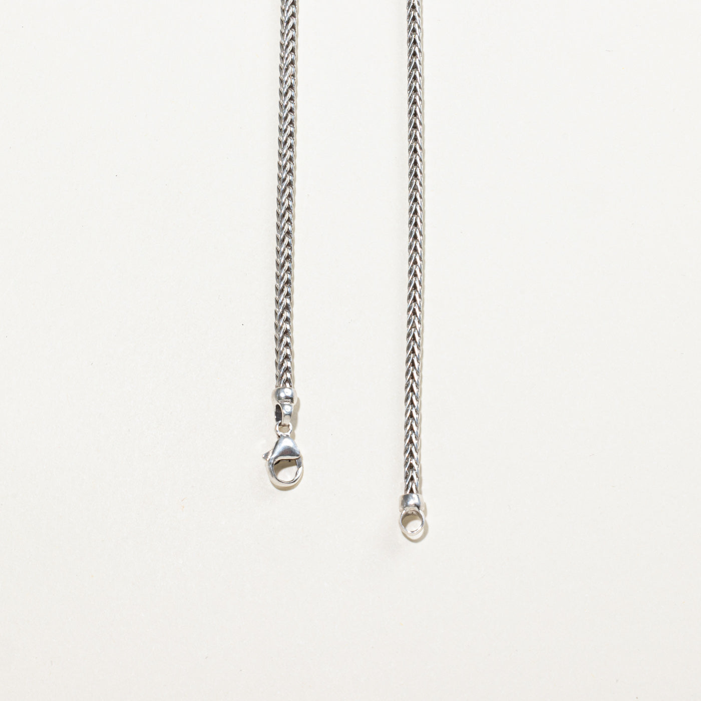 Sterling Silver Foxtail Chain | 18"
