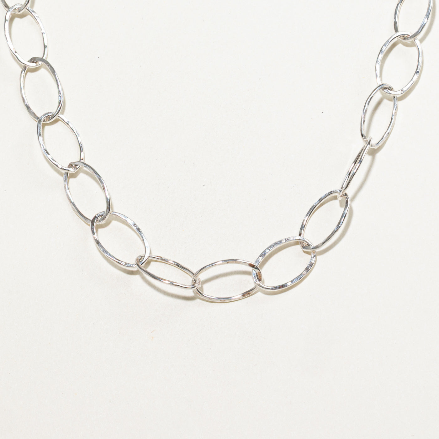 Sterling Silver Cable Link Chain Necklace | 21"