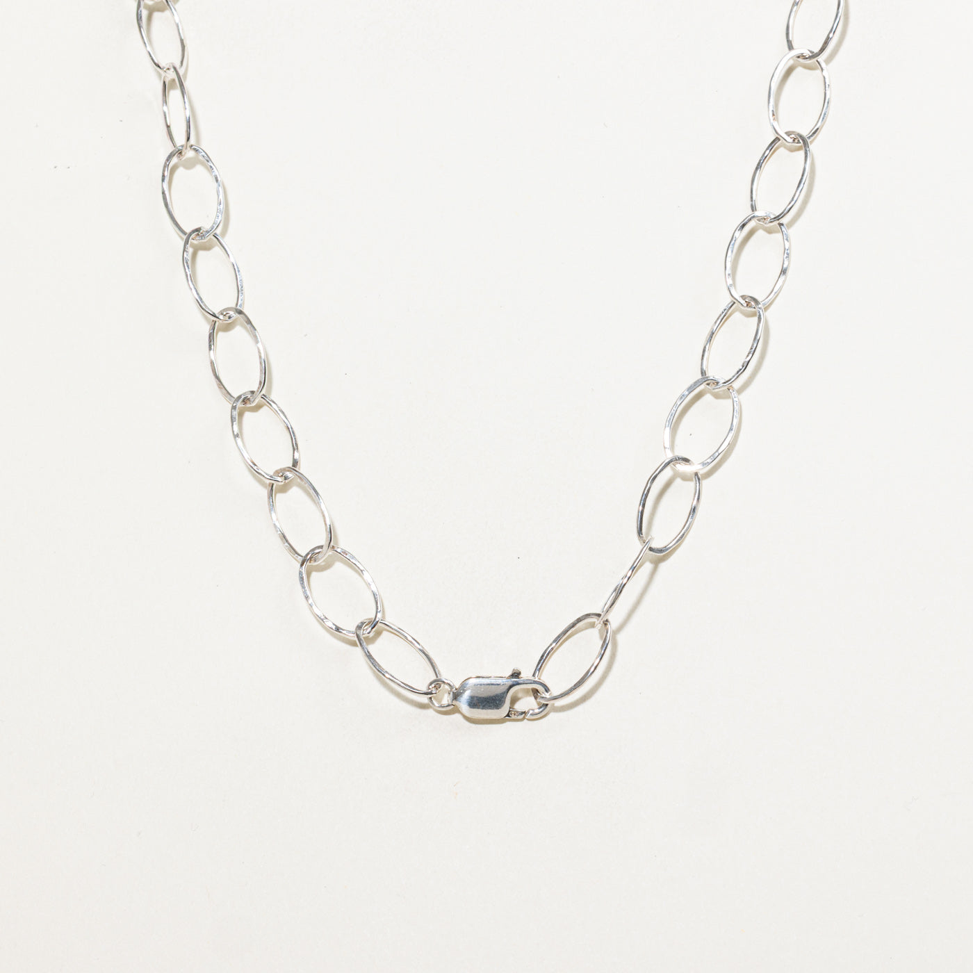 Sterling Silver Cable Link Chain Necklace | 21"