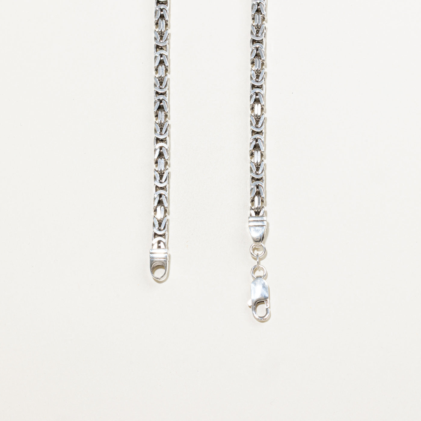 Sheffield Sterling Silver Byzantine Chain | 26.75"