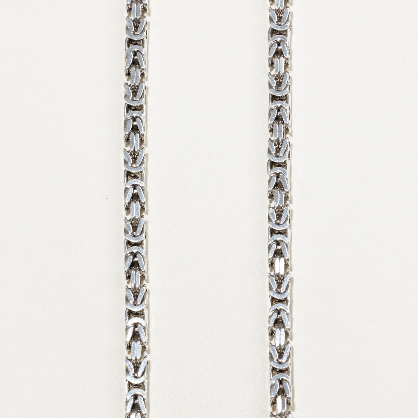 Sheffield Sterling Silver Byzantine Chain | 26.75"