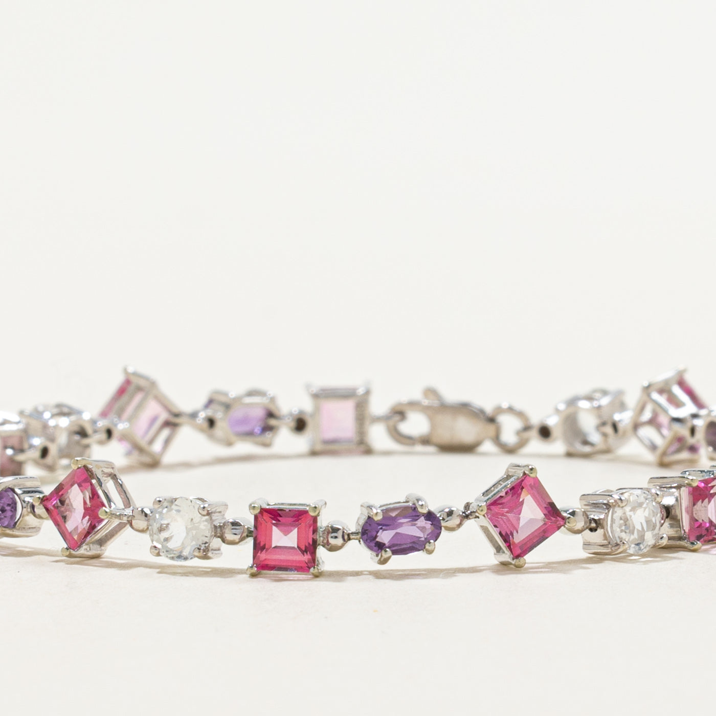 Eternity Multi Gemstone Bracelet | 7.40ctw | 7"