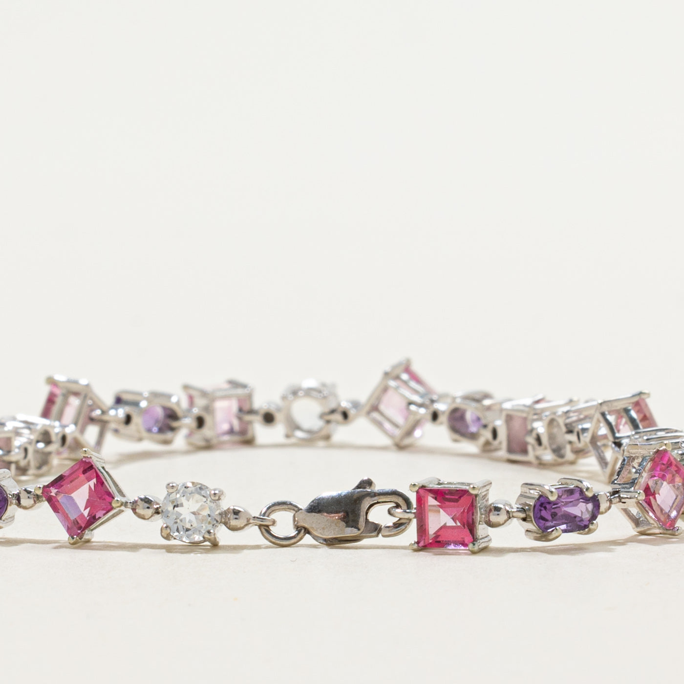 Eternity Multi Gemstone Bracelet | 7.40ctw | 7"