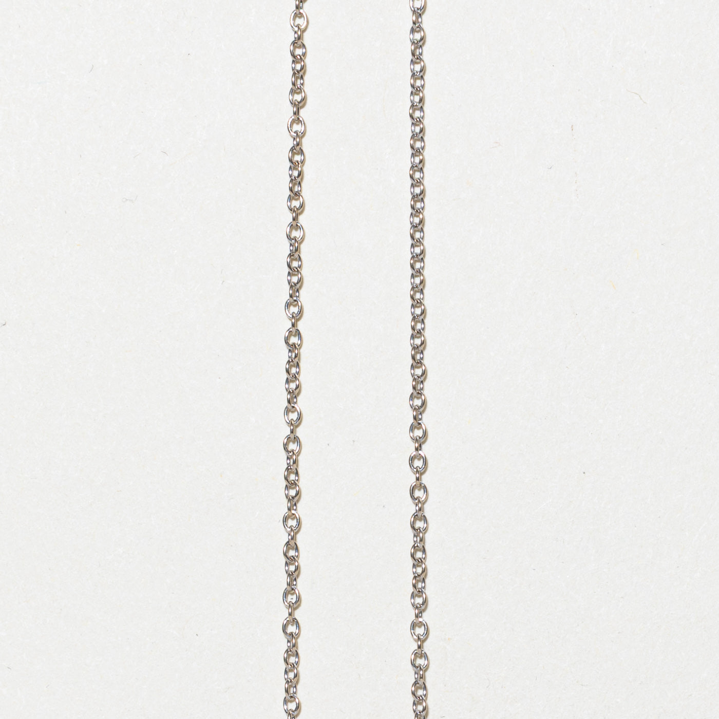 Two Diamond Teardrop Pendant Necklace | 0.20ctw | 18"