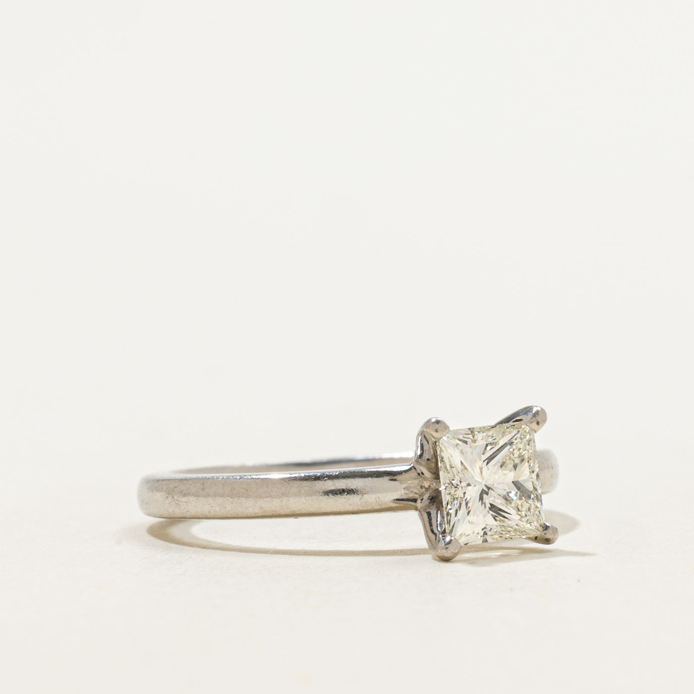 Princess Cut Diamond Engagement Ring | 0.76ct VS1/VS2 J | SZ 5