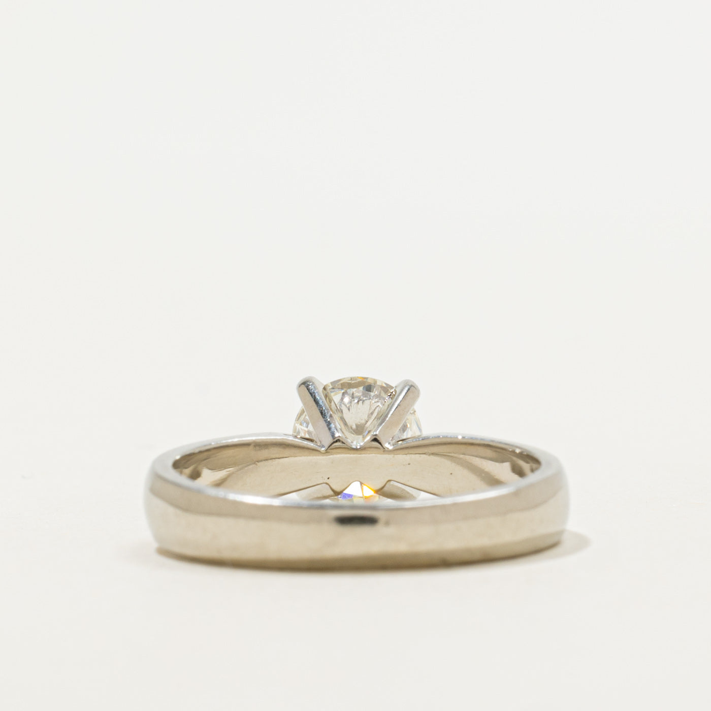 Solitaire Round Brilliant Diamond Engagement Ring | 1.05ct VS2 K | SZ 6.75